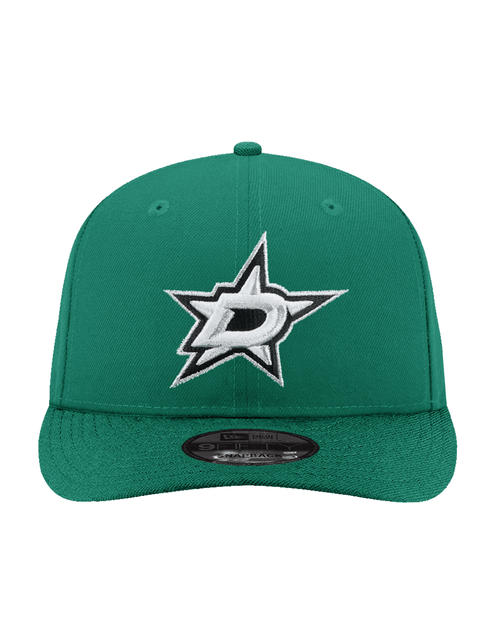 New Era Caps OSFA Dallas Stars New Era NHL Team 9FIFTY Pre-Curved Snapback Hat -  Green
