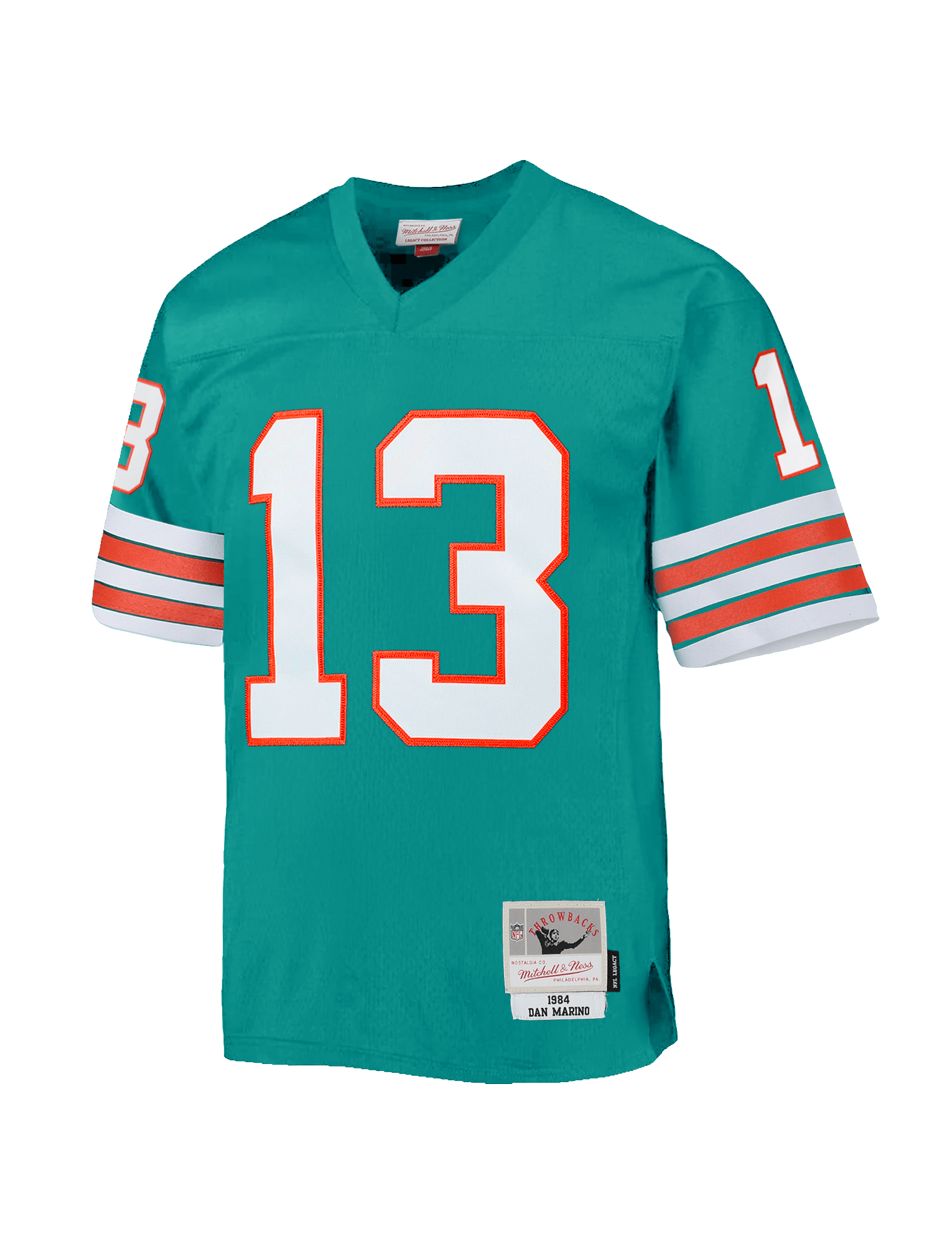 Mitchell And Ness Jerseys Dan Marino Miami Dolphins Mitchell & Ness NFL 1984 Legacy Jersey - Aqua