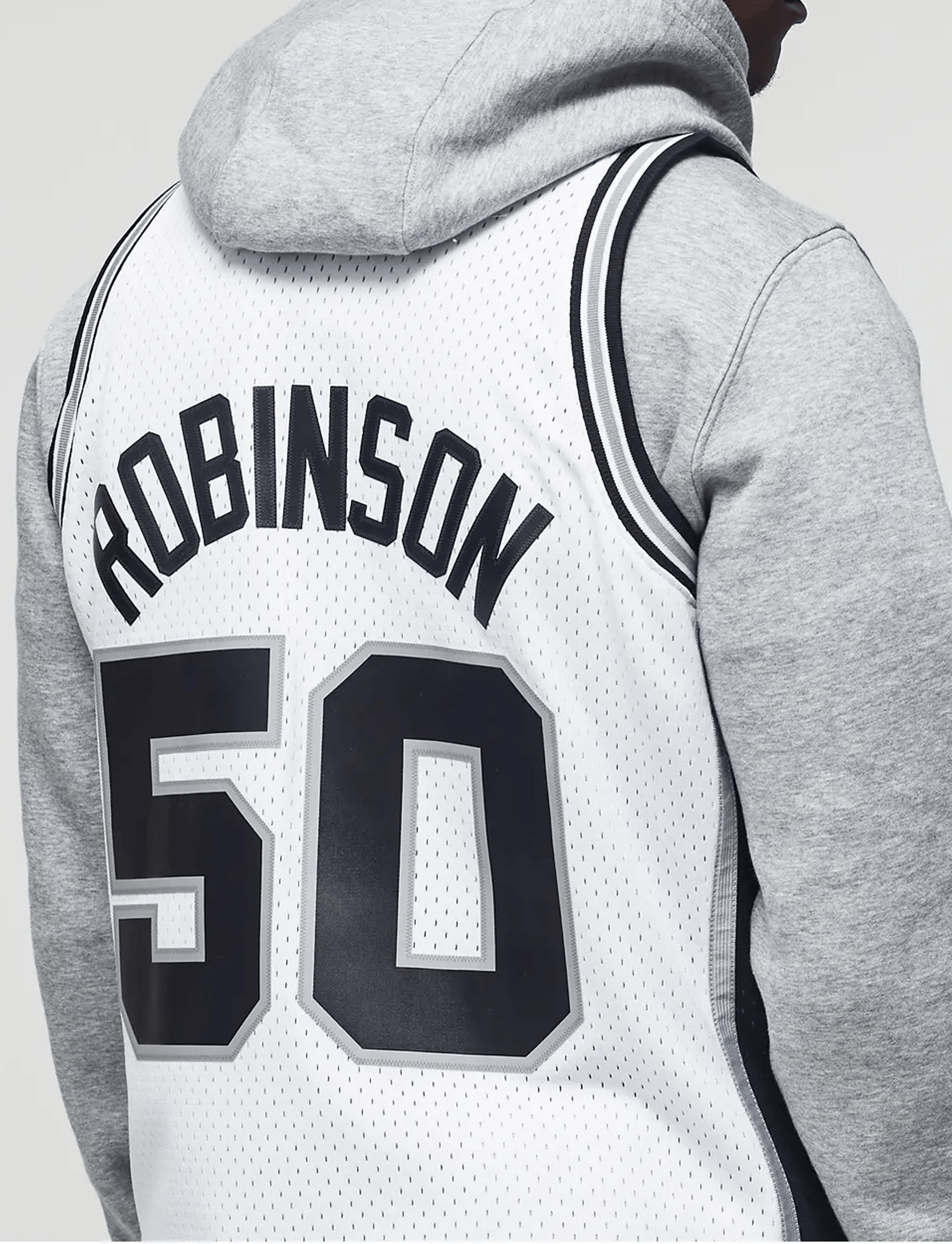 Mitchell And Ness Jerseys David Robinson San Antonio Spurs Mitchell & Ness NBA 98-99 Home Swingman Jersey - White