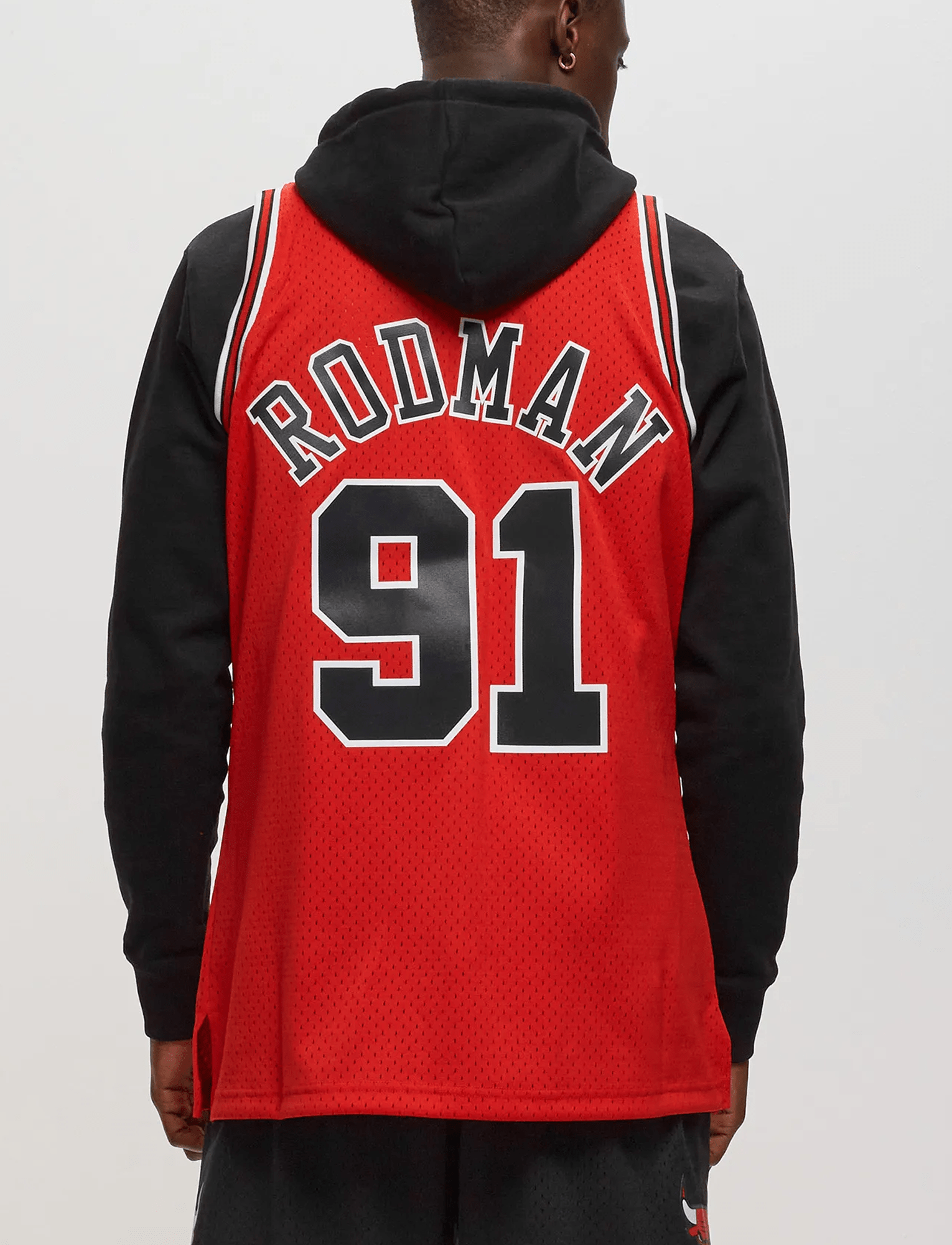 Mitchell And Ness Jerseys Dennis Rodman Chicago Bulls Mitchell & Ness NBA 97 Swingman Jersey - Red