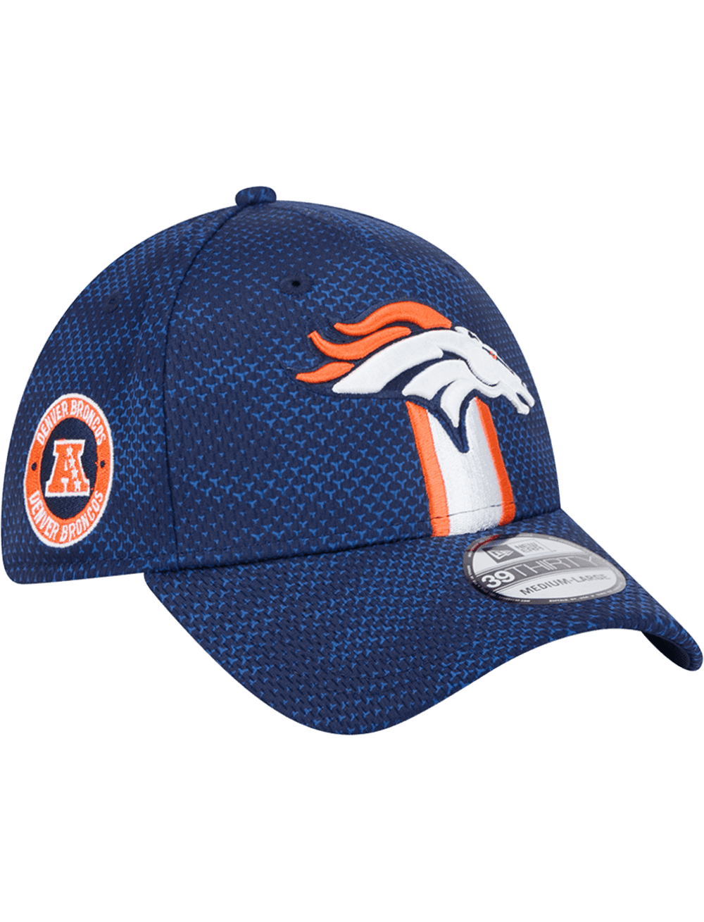 New Era Caps Denver Broncos New Era NFL 24 Sideline 39THIRTY Stretch-Fit Hat