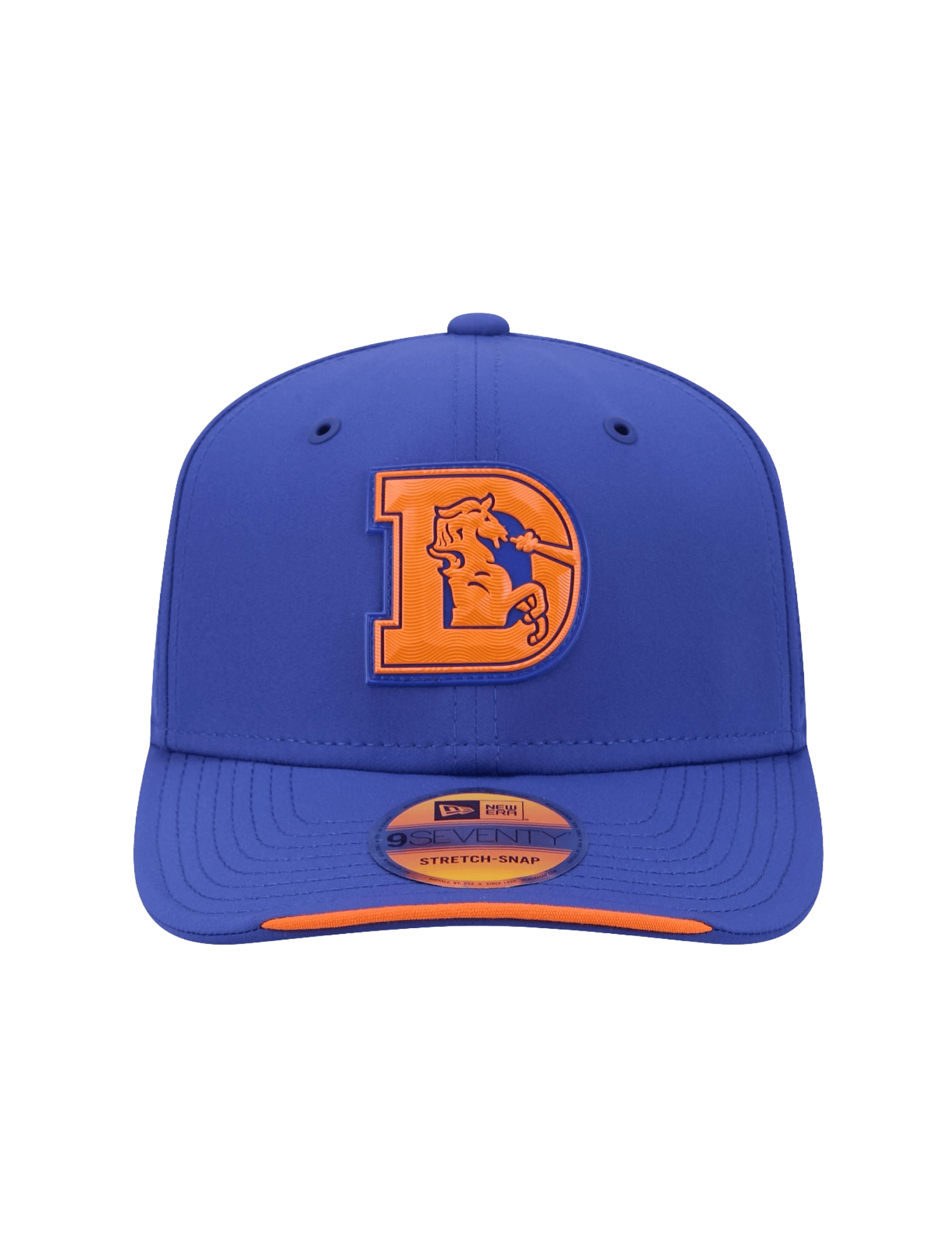 New Era Caps OSFM Denver Broncos New Era NFL 26 Sideline 9SEVENTY Stretch-Snapback Hat - Blue