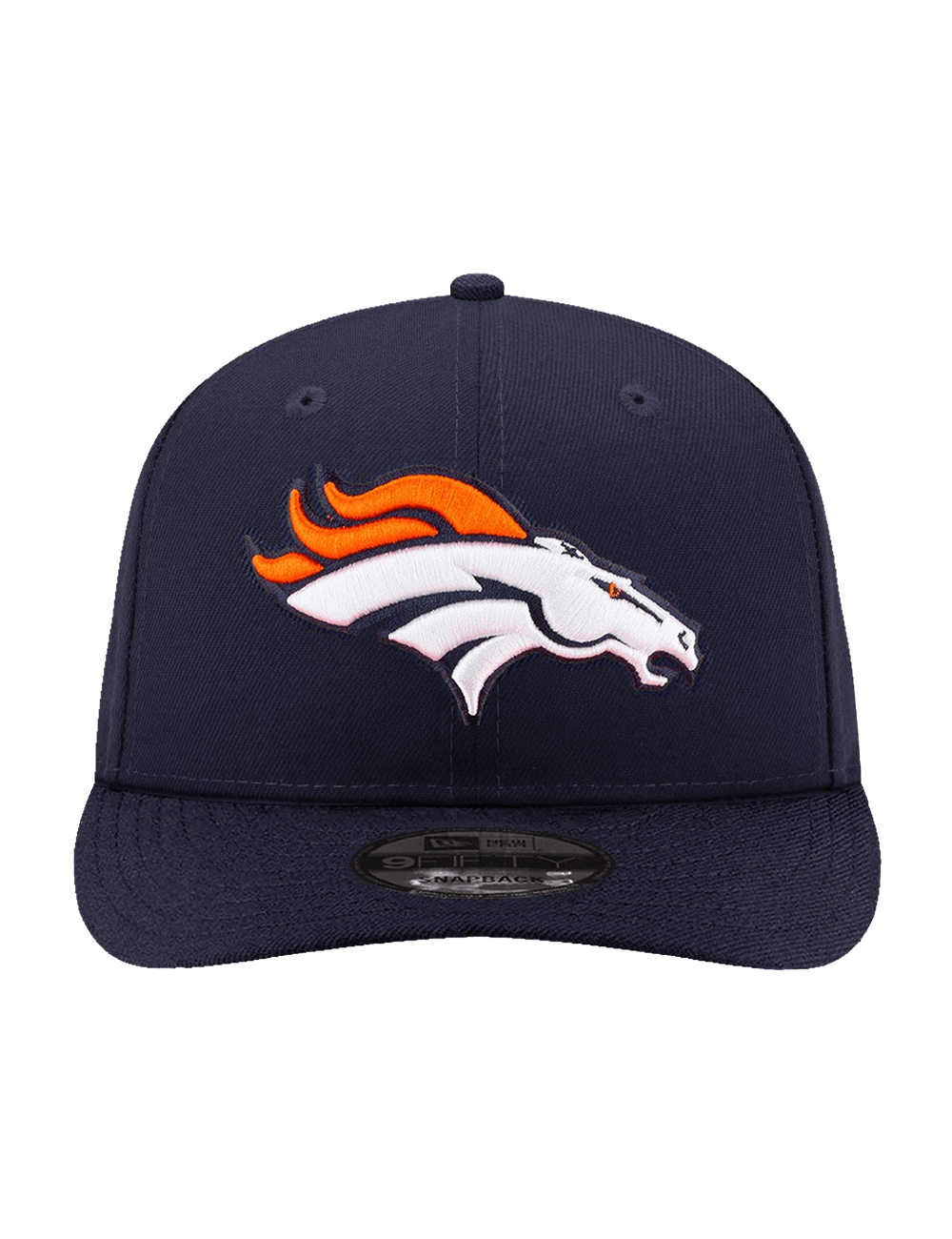 New Era Caps Denver Broncos New Era NFL Team Pre-Curved 9FIFTY Snapback Hat - Navy