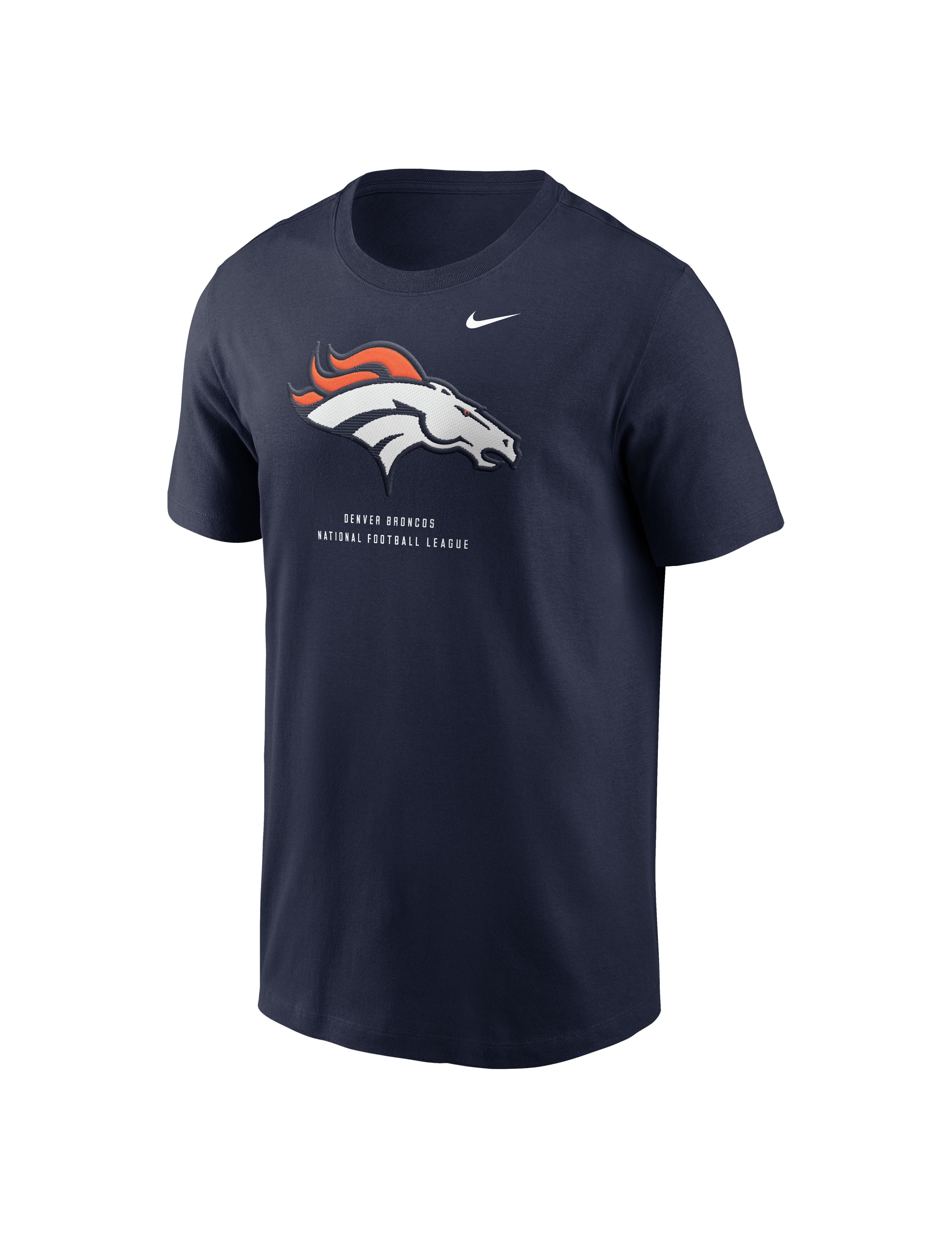 Nike T-Shirts Denver Broncos Nike NFL Property Of Cotton T-Shirt - Navy