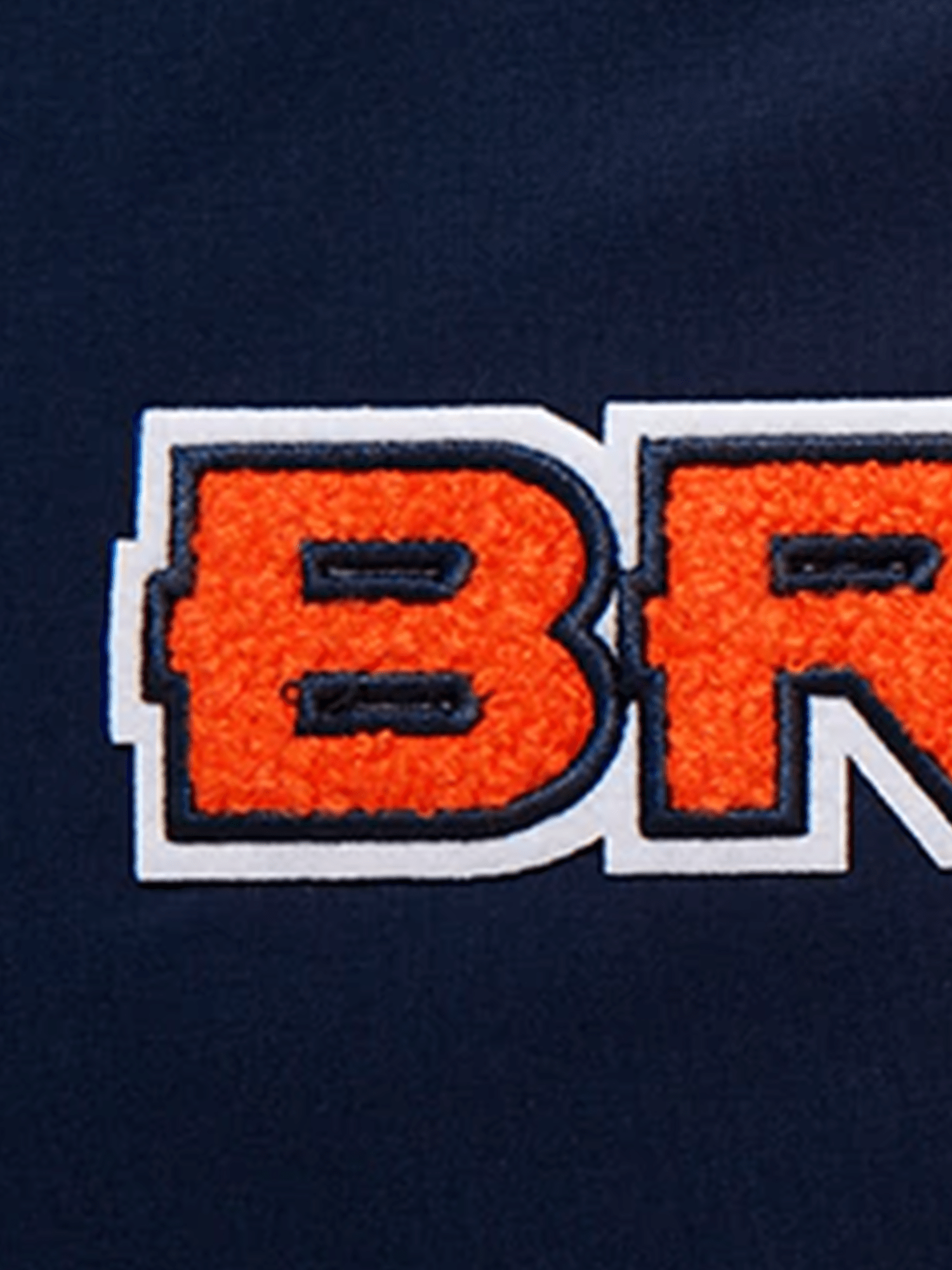 Pro Standard Jumpers Denver Broncos Pro Standard NFL Team Chenille Hoodie Jumper - Navy