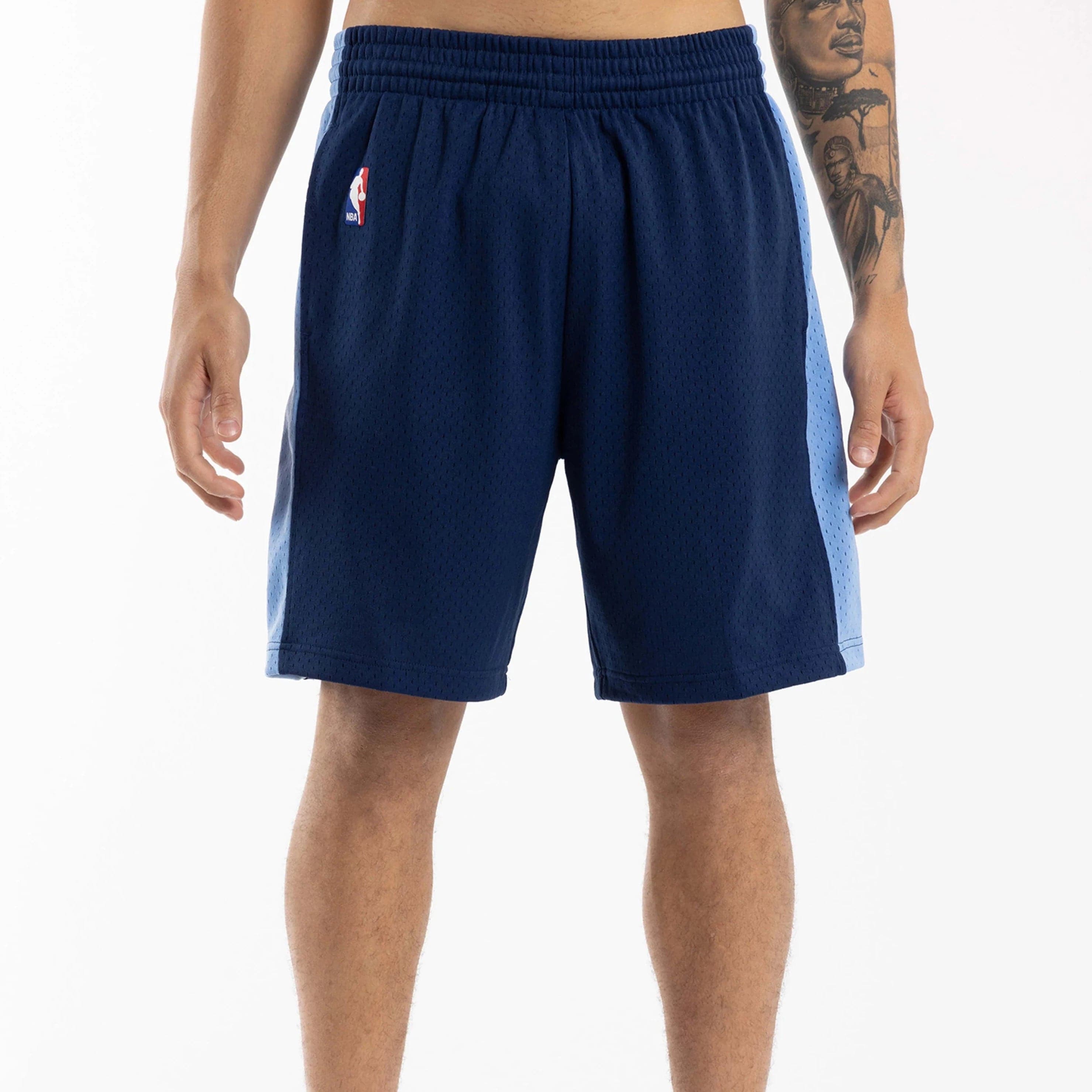 Mitchell And Ness Shorts Denver Nuggets Mitchell & Ness NBA 06-07 Swingman Shorts - Blue