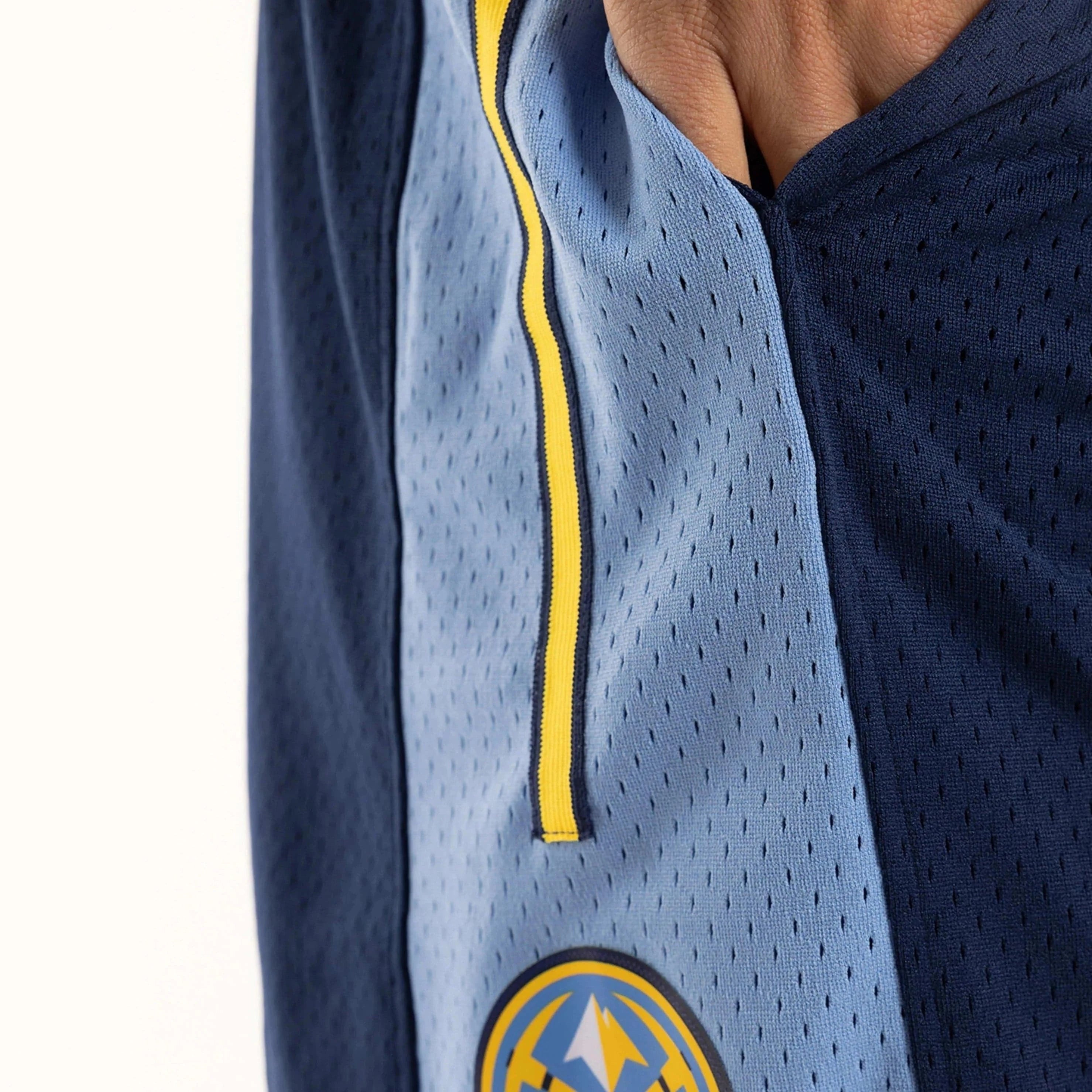 Mitchell And Ness Shorts Denver Nuggets Mitchell & Ness NBA 06-07 Swingman Shorts - Blue