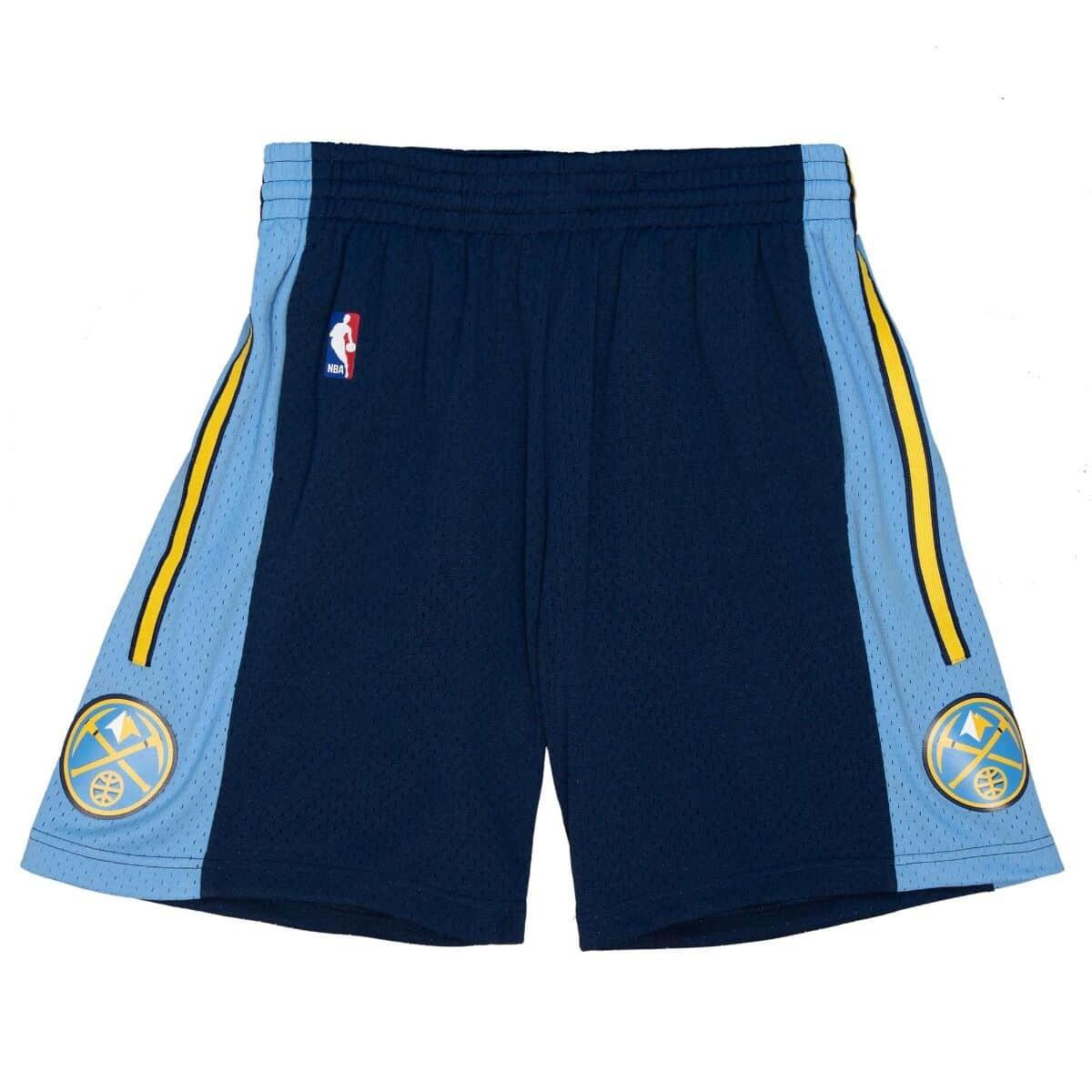 Mitchell And Ness Shorts Denver Nuggets Mitchell & Ness NBA 06-07 Swingman Shorts - Blue