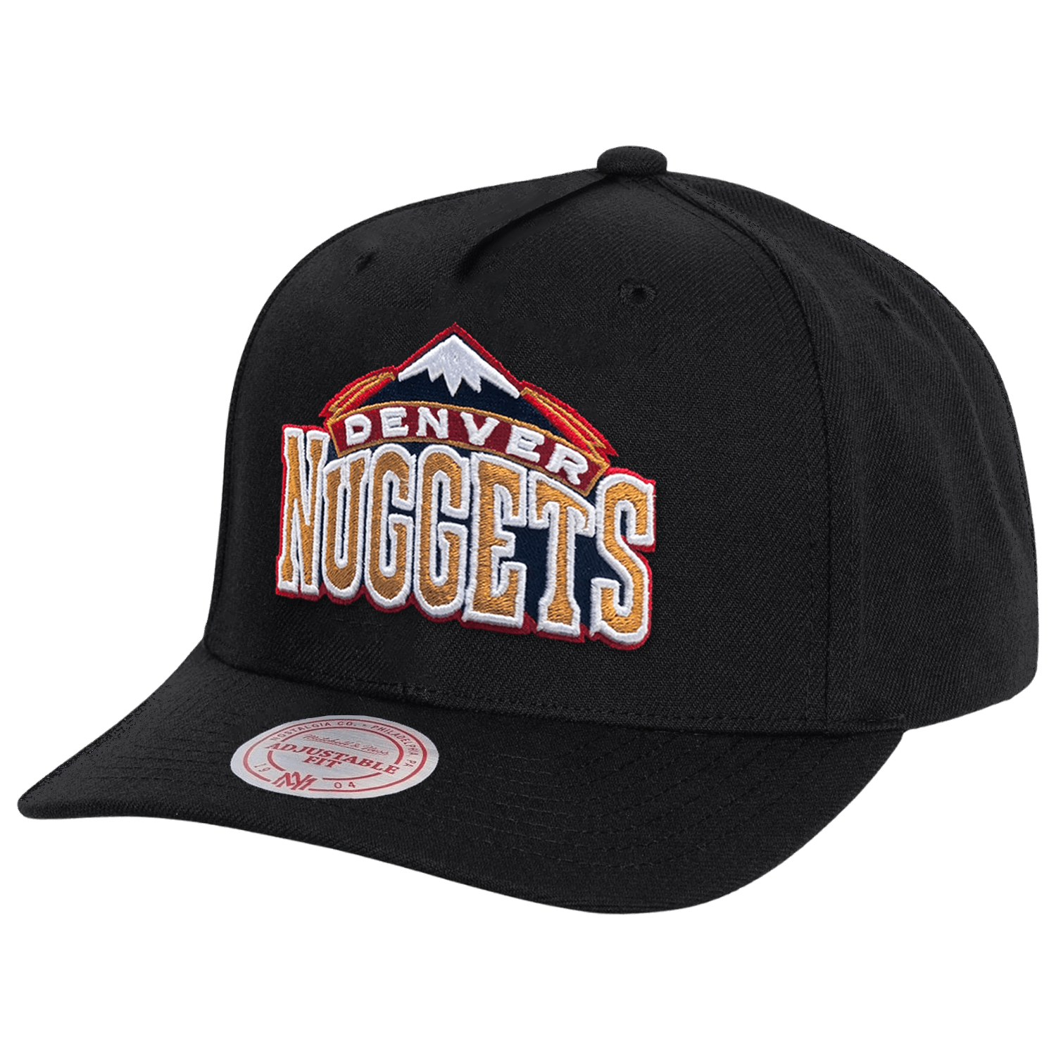 Mitchell And Ness Caps Denver Nuggets Mitchell & Ness NBA HWC MVP Snapback Hat - Black