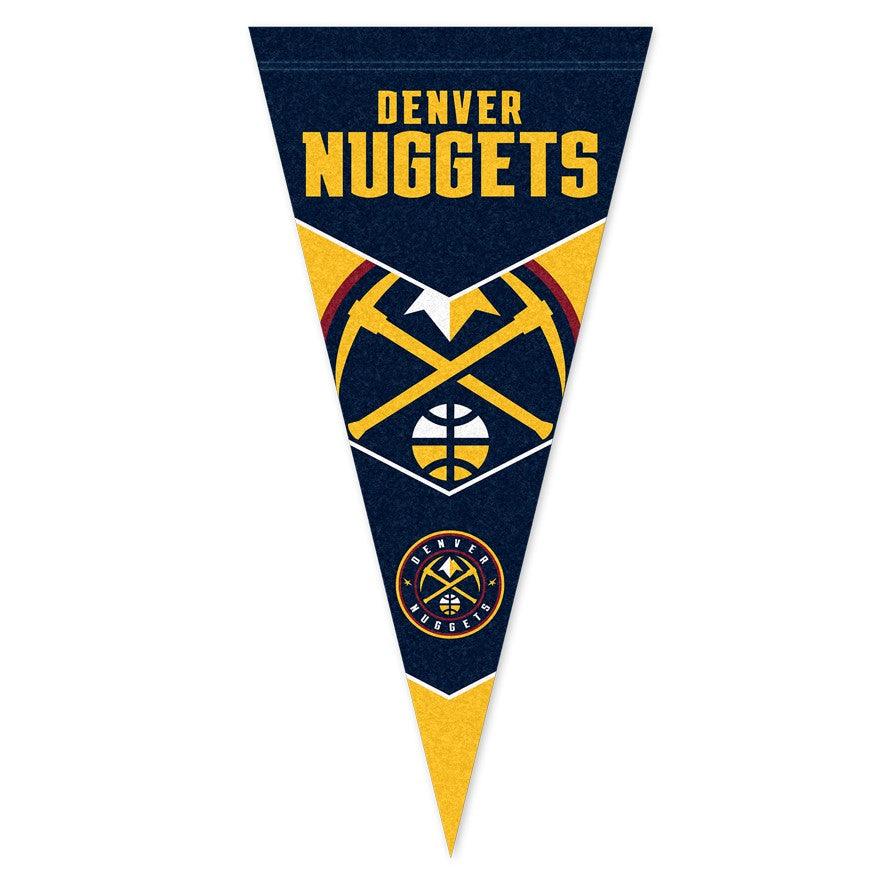 NBA Branded Accessories Denver Nuggets NBA 57 x 27 Team Felt Pennant