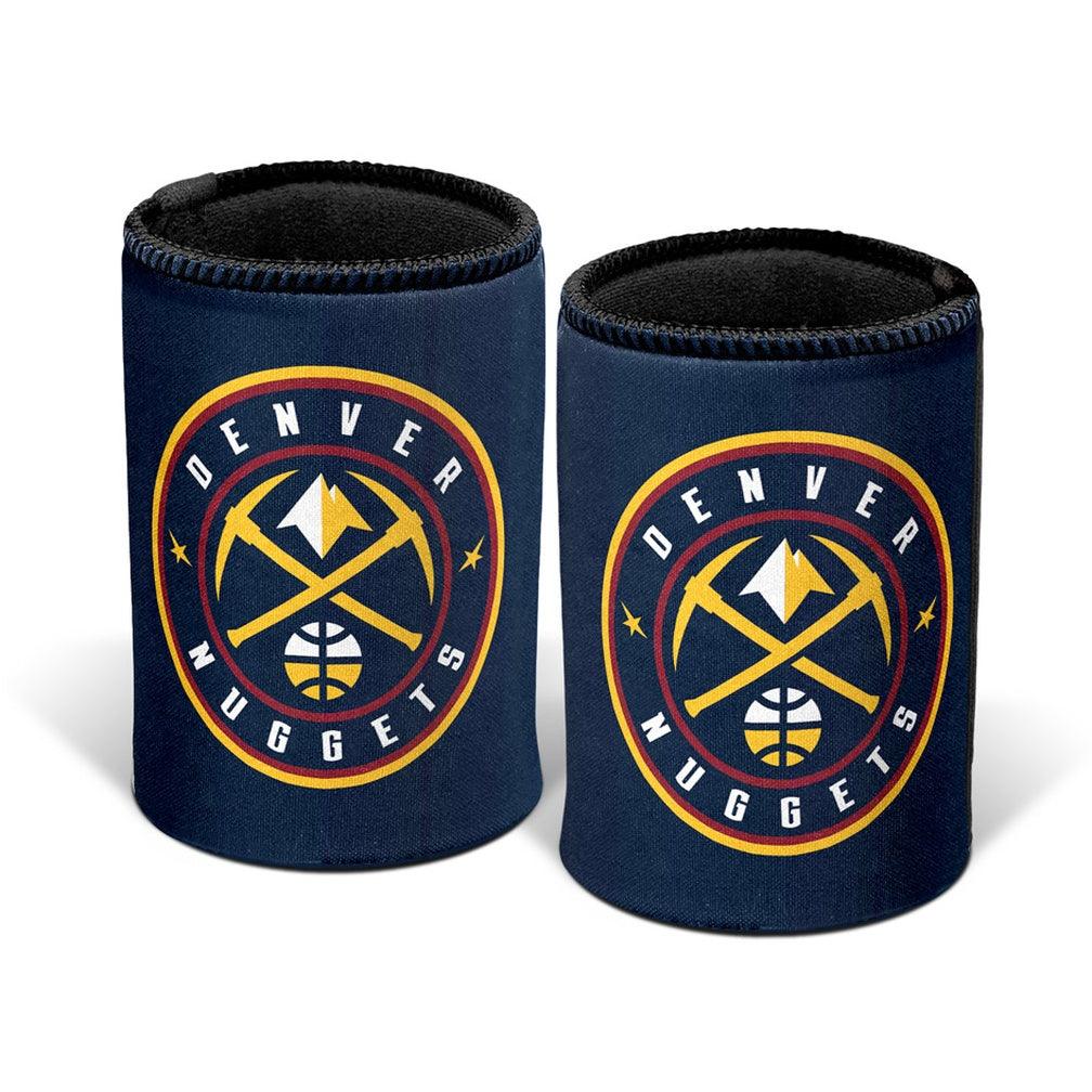 NBA Branded Accessories Denver Nuggets NBA Team Logo Can Cooler - Navy
