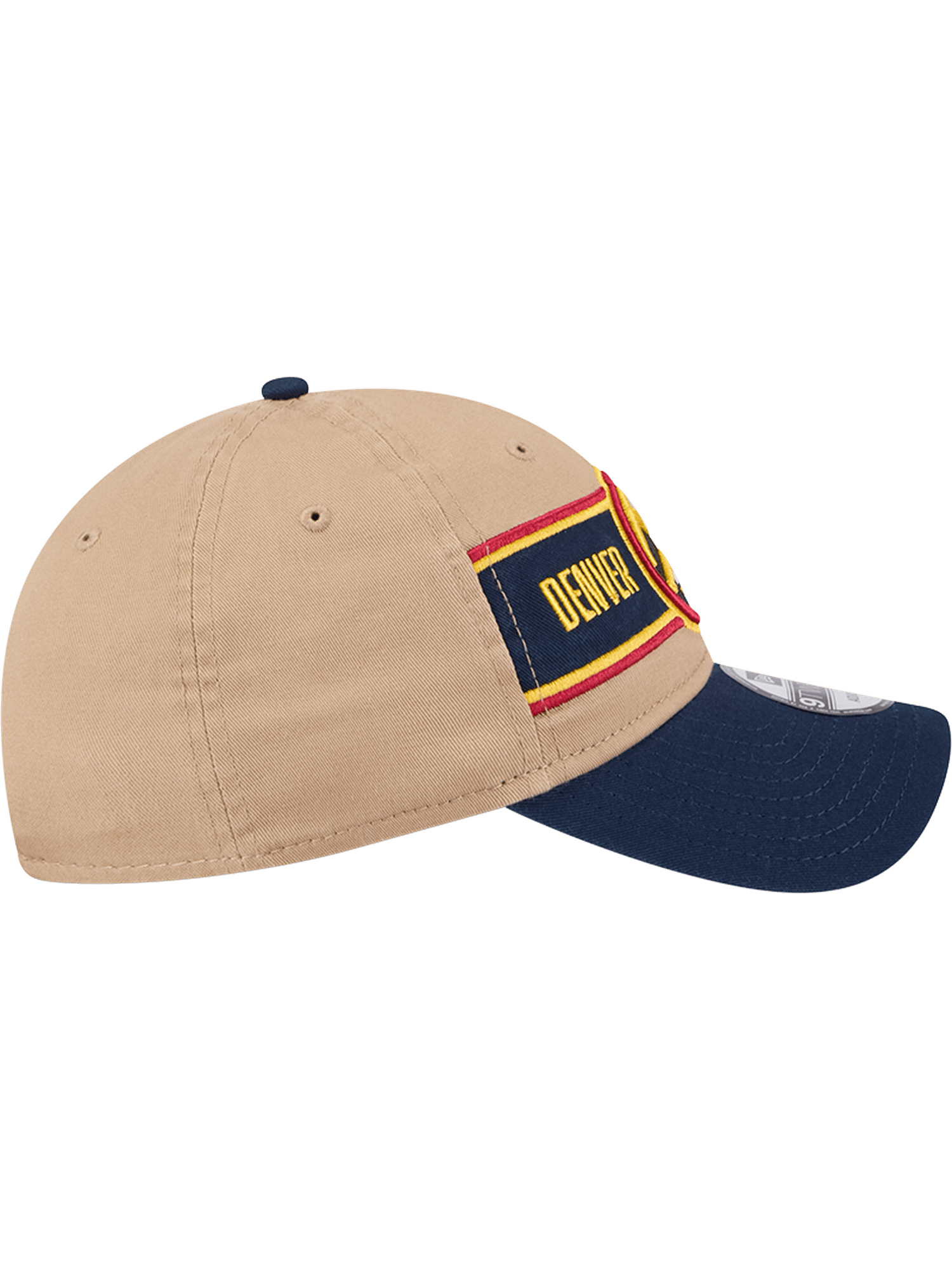 New Era Caps Denver Nuggets New Era NBA 24 Draft 9TWENTY Strapback Hat - Tan