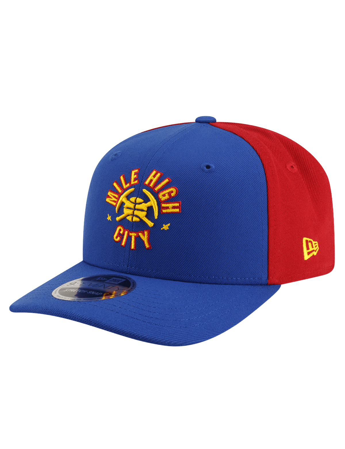 New Era Caps Denver Nuggets New Era NBA Statement 9SEVENTY Stretch-Snapback Hat