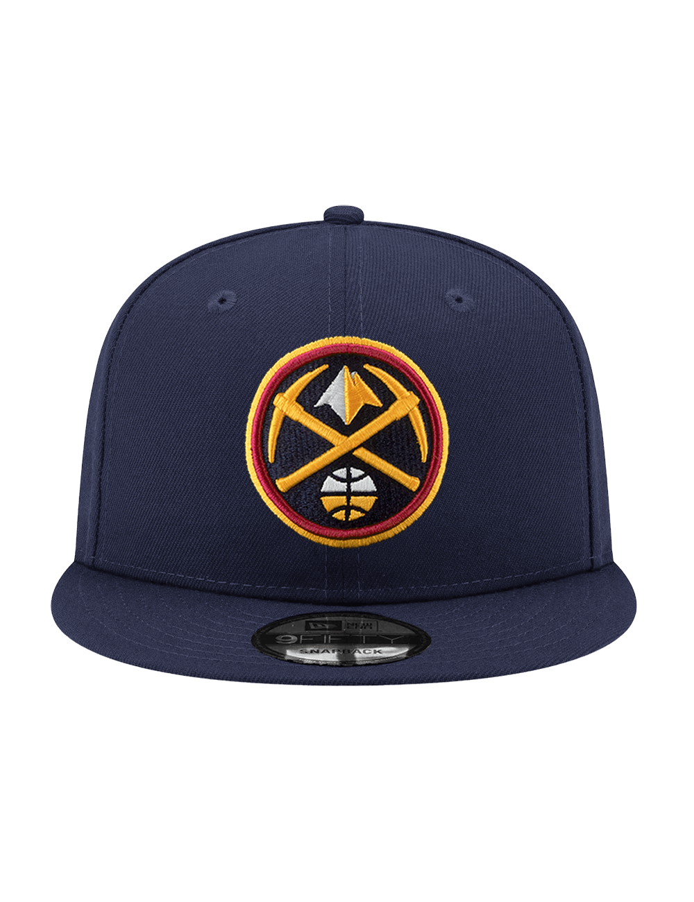 New Era Caps OSFA Denver Nuggets New Era NBA Team 9FIFTY Snapback Hat - Navy