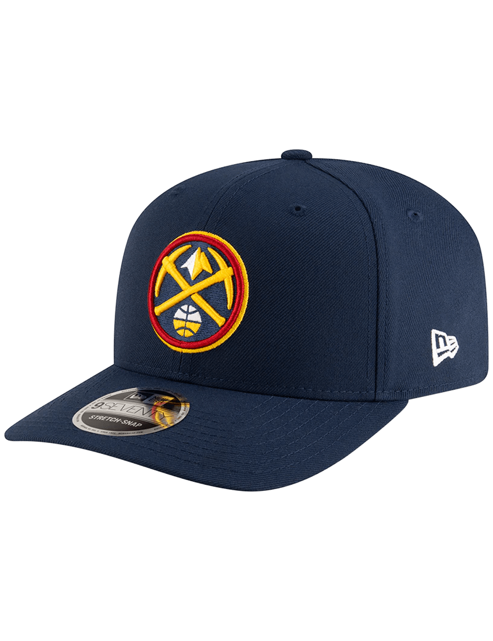 New Era Caps Denver Nuggets New Era NBA Team 9SEVENTY Stretch-Snapback Hat - Navy