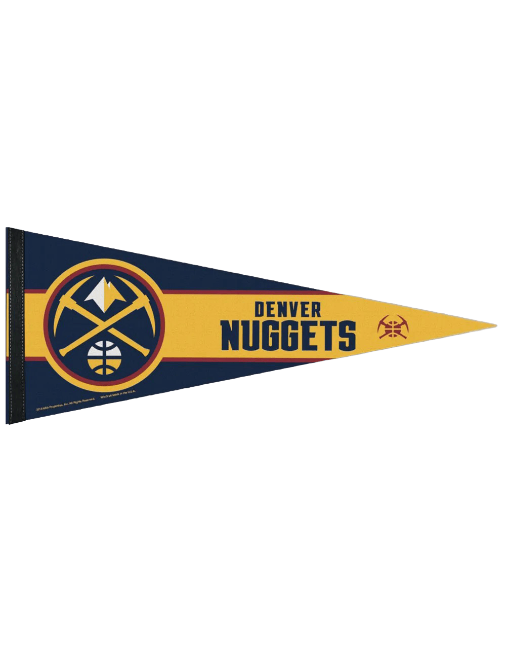 Wincraft Accessories Denver Nuggets Wincraft NHL 12 x 30" Premium Felt Pennant