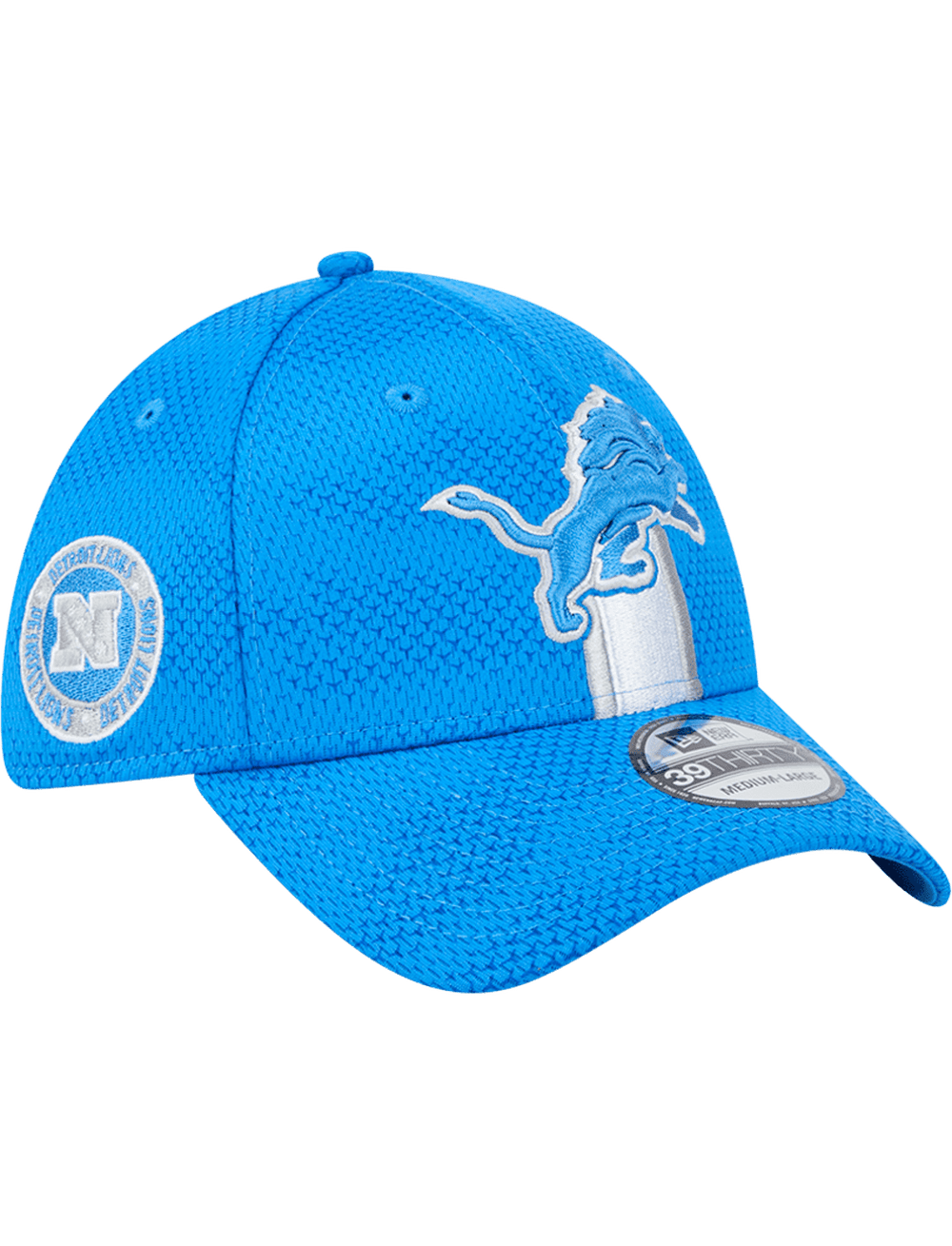 New Era Caps Detroit Lions New Era NFL 24 Sideline 39THIRTY Stretch-Fit Hat