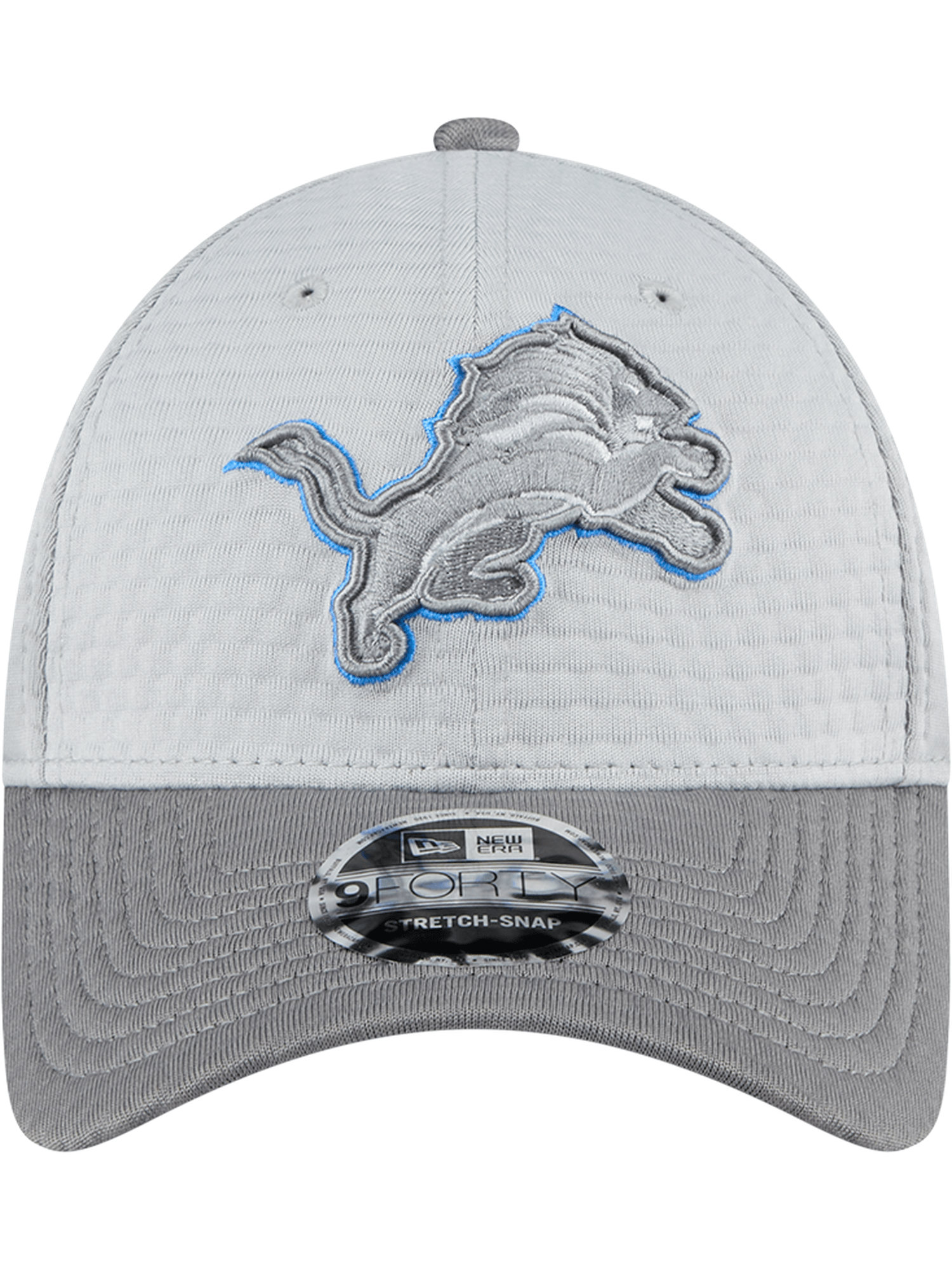 New Era Caps Detroit Lions New Era NFL 24 Training 9FORTY Stretch-Snapback Hat - Grey