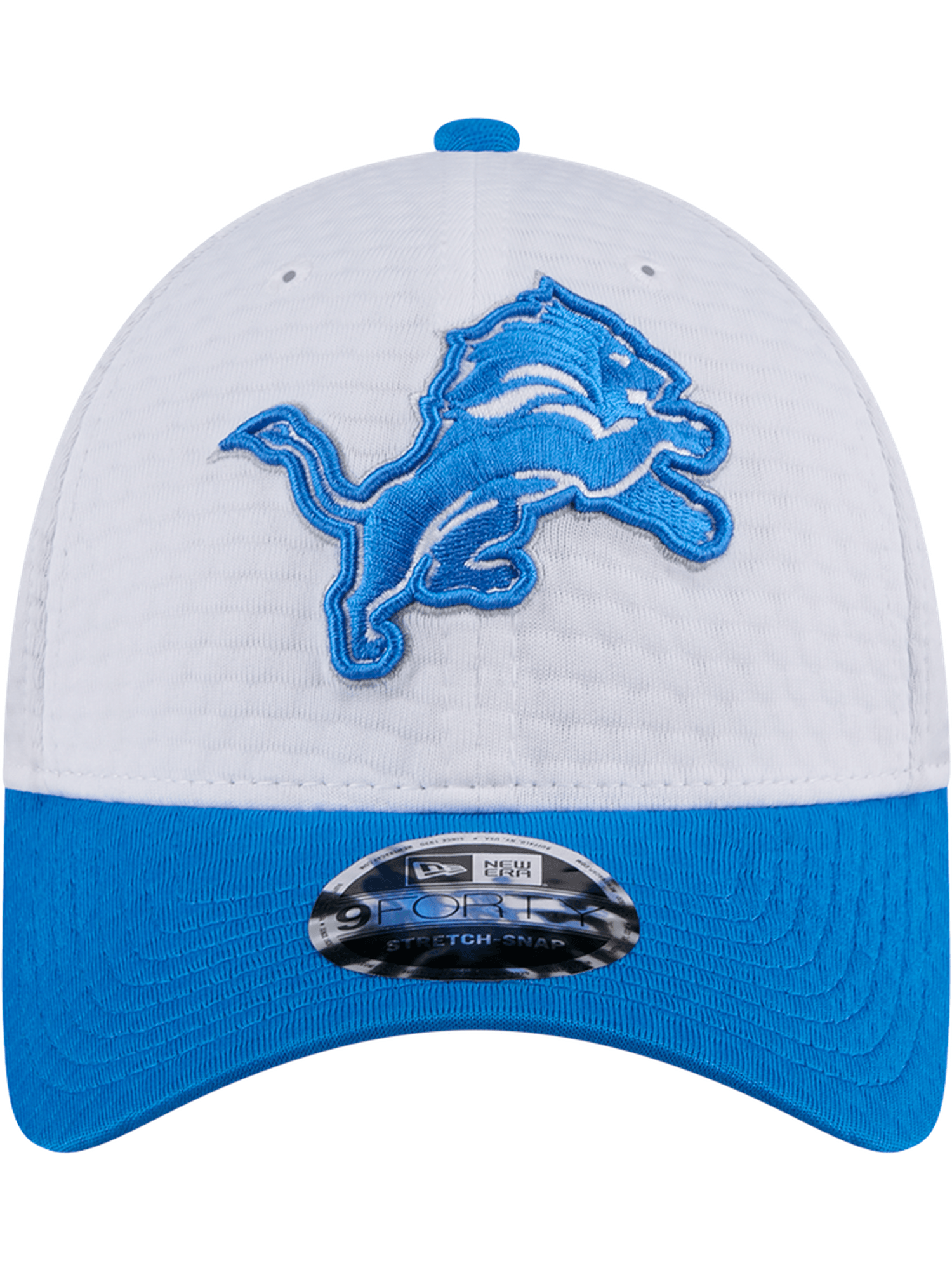 New Era Caps Detroit Lions New Era NFL 24 Training 9FORTY Stretch-Snapback Hat - White