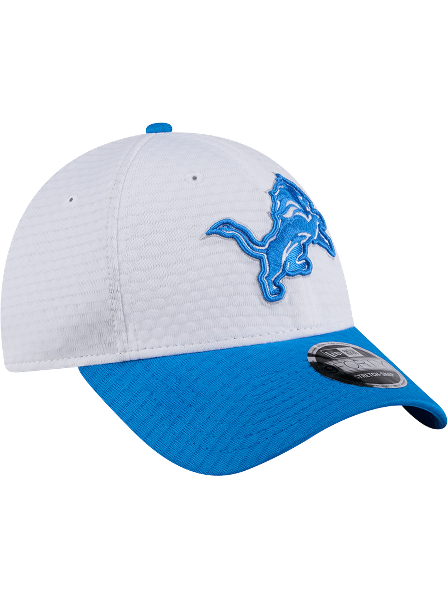 New Era Caps Detroit Lions New Era NFL 24 Training 9FORTY Stretch-Snapback Hat - White