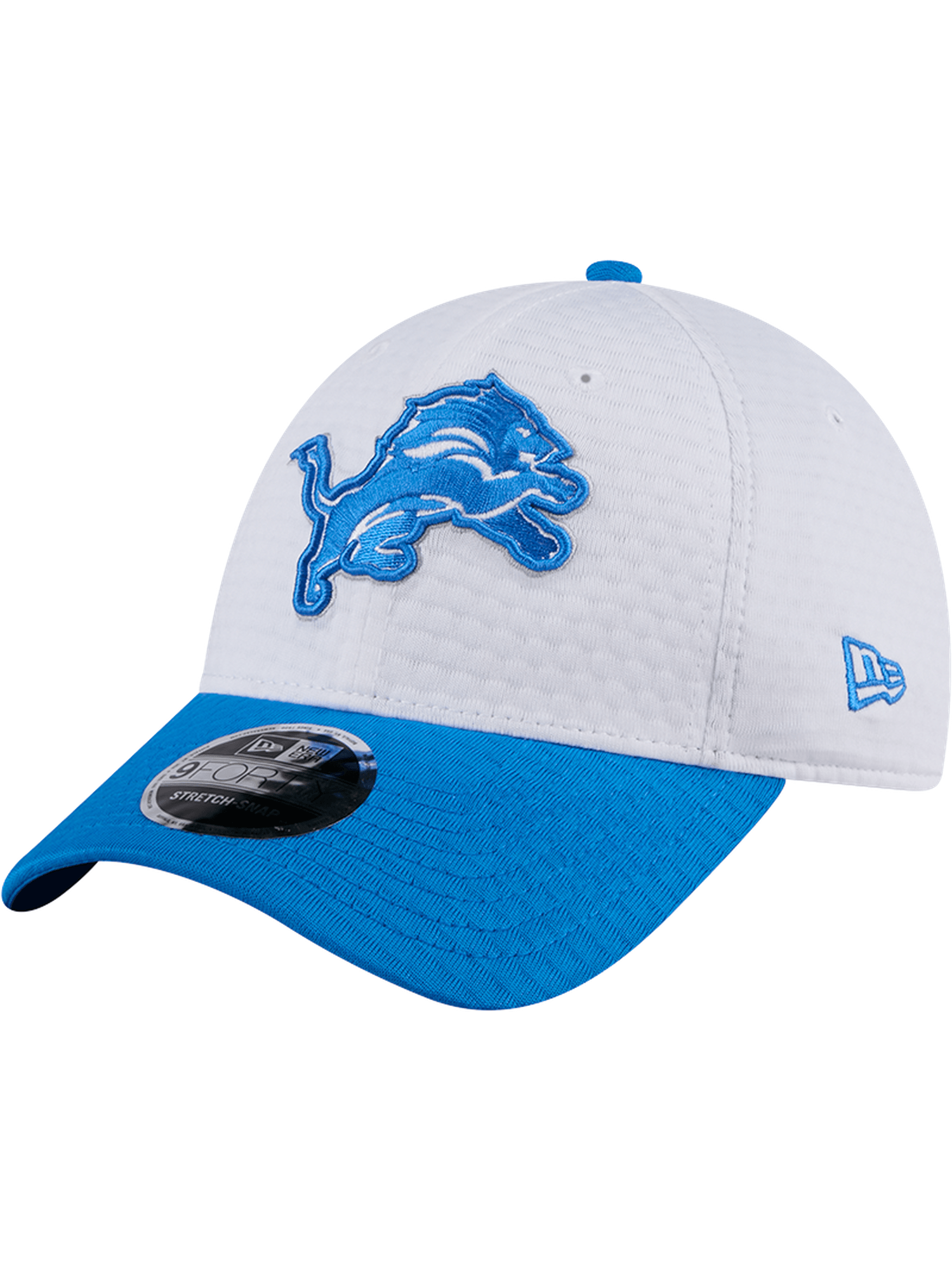New Era Caps Detroit Lions New Era NFL 24 Training 9FORTY Stretch-Snapback Hat - White