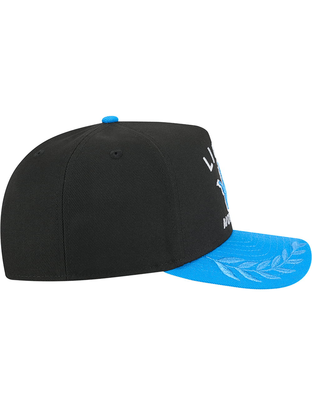 New Era Caps Detroit Lions New Era NFL 25 Draft Pre-Curved 9FIFTY A-Frame Snapback Hat - Black