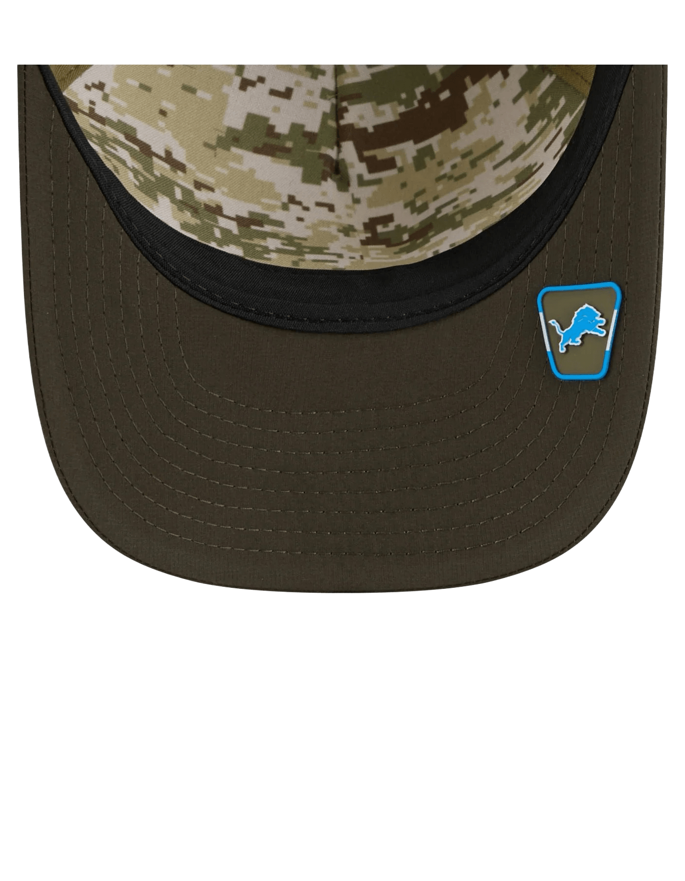 New Era Caps Detroit Lions New Era NFL 25 Salute To Service 9FORTY M-Crown Snapback Hat