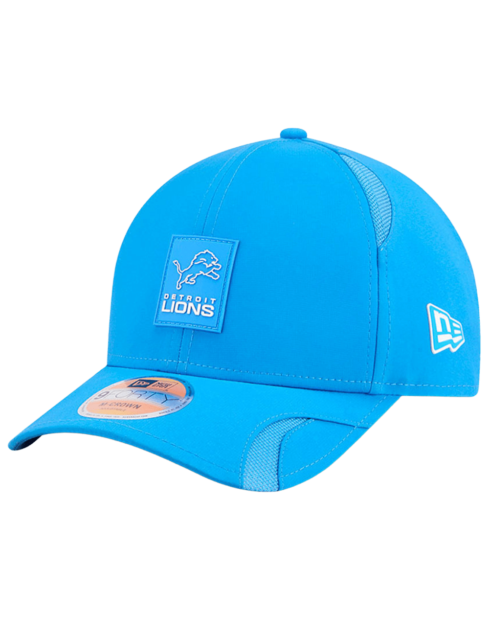 New Era Caps Detroit Lions New Era NFL 25 Sideline 9FORTY M-Crown Snapback Hat - Blue