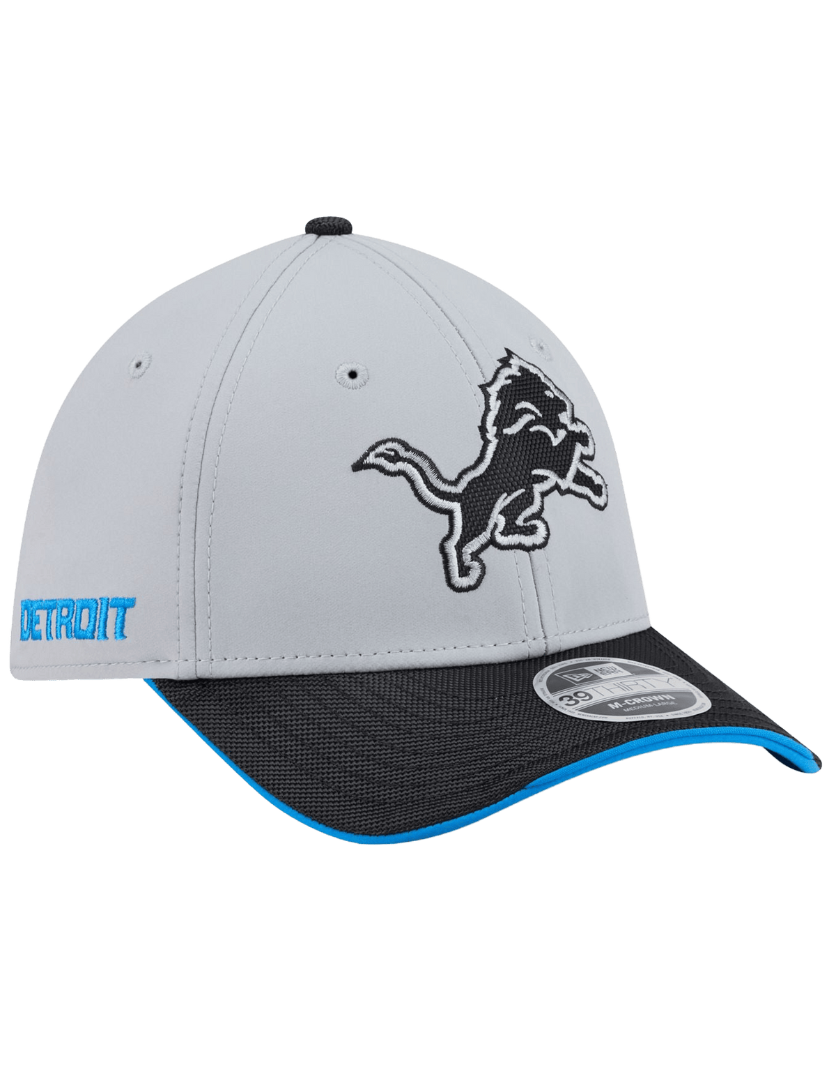 New Era Caps Detroit Lions New Era NFL 26 Rivalries Sideline 39THIRTY M-Crown Stretch-Fit Hat
