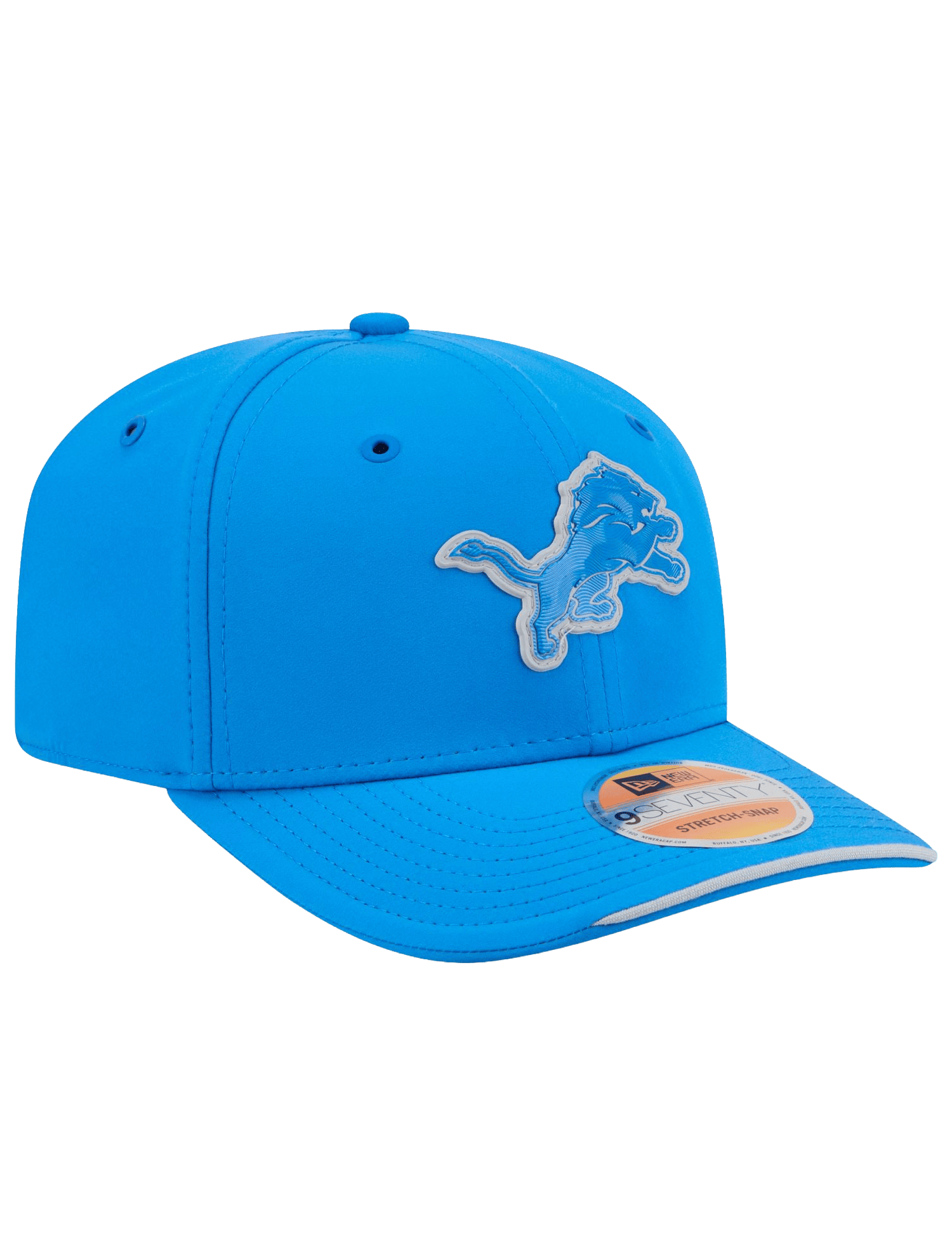 New Era Caps OSFM Detroit Lions New Era NFL 26 Sideline 9SEVENTY Stretch-Snapback Hat - Blue