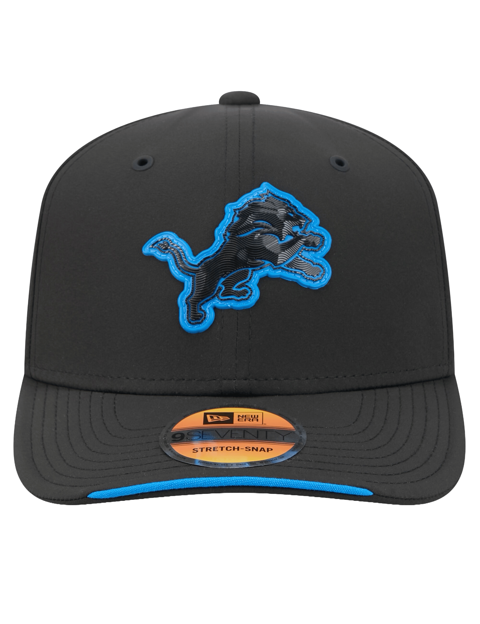 New Era Caps OSFM Detroit Lions New Era NFL 26 Sideline Alt 9SEVENTY Stretch-Snapback Hat - Black