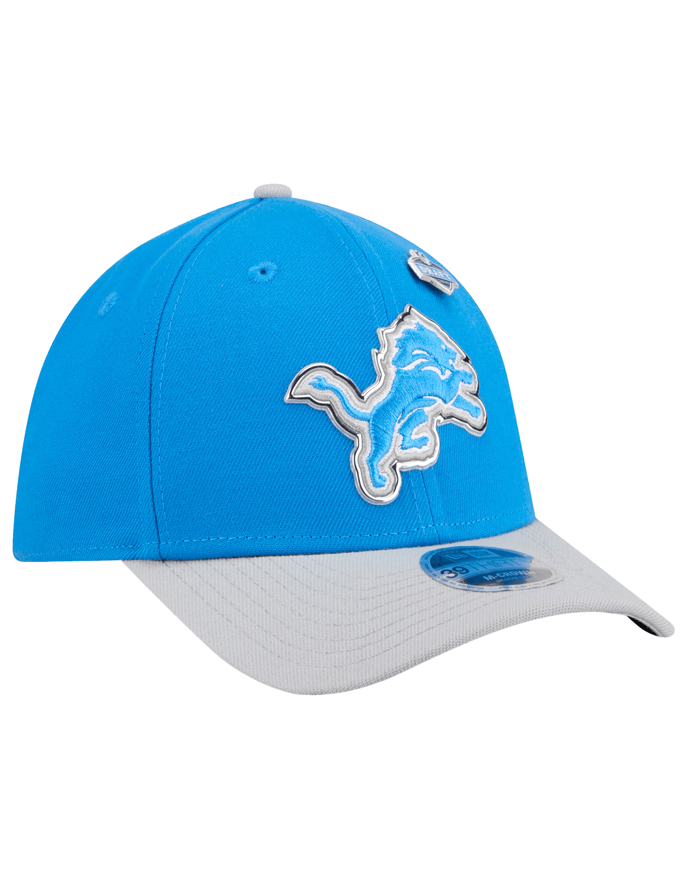 New Era Caps Detroit Lions New Era NFL Draft 26 39THIRTY M-Crown Stretch-Fit Hat