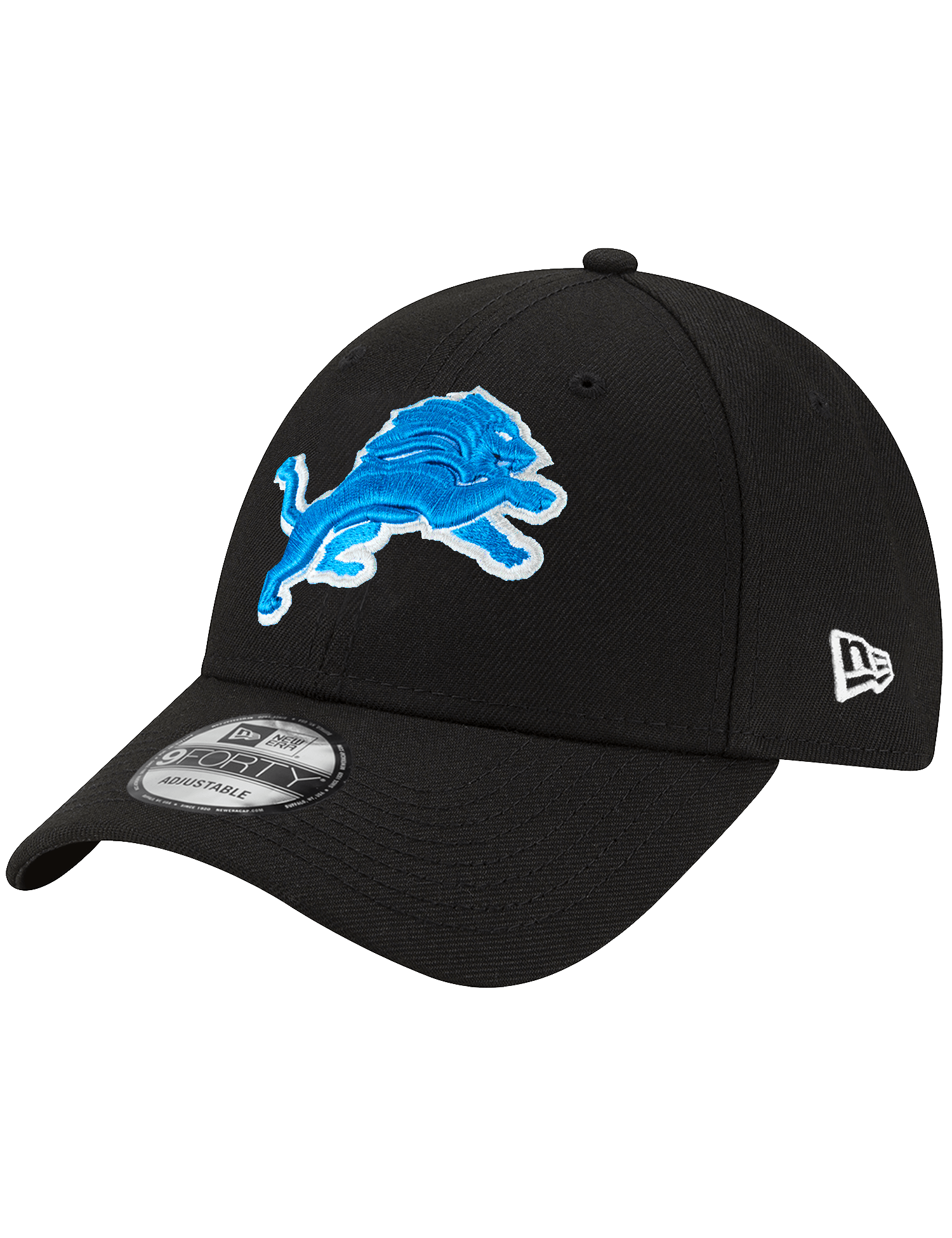 New Era Caps Detroit Lions New Era NFL Team 9FORTY Snapback Hat - Black