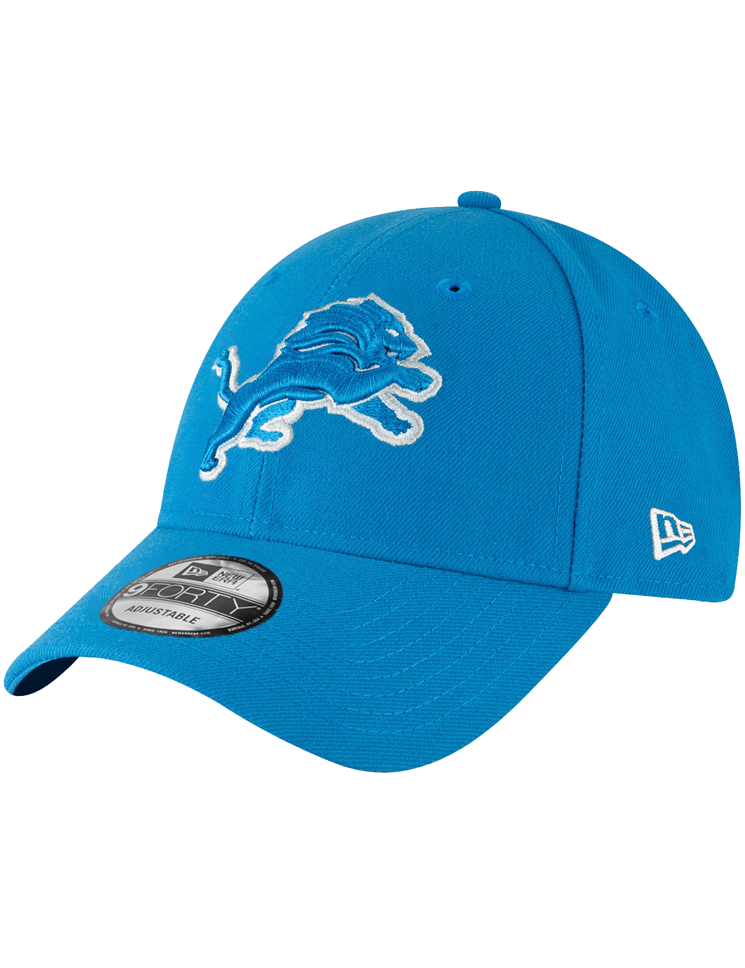 New Era Caps Detroit Lions New Era NFL Team 9FORTY Snapback Hat - Blue