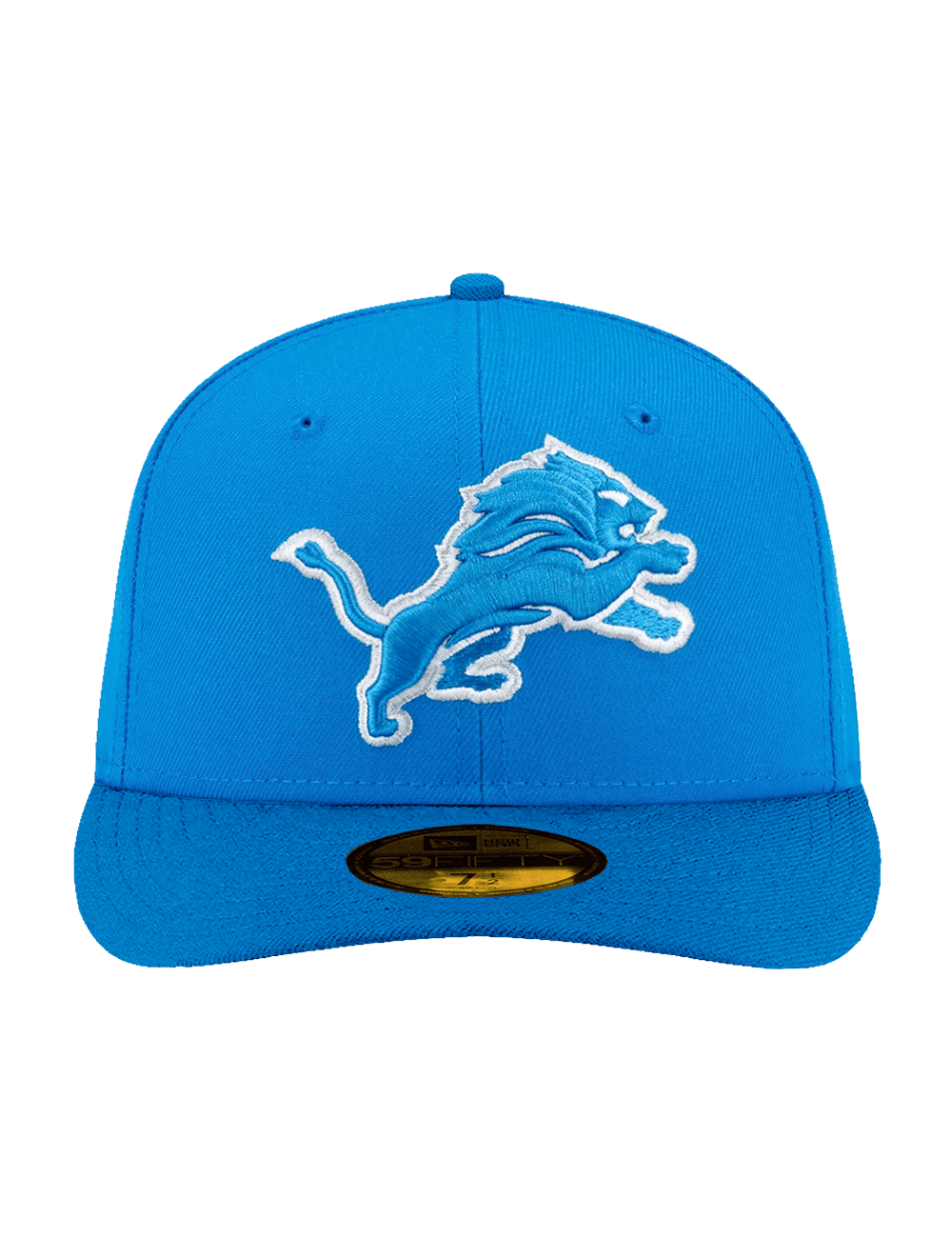 New Era Caps Detroit Lions New Era NFL Team Pre-Curved 59FIFTY Fitted Hat - Blue