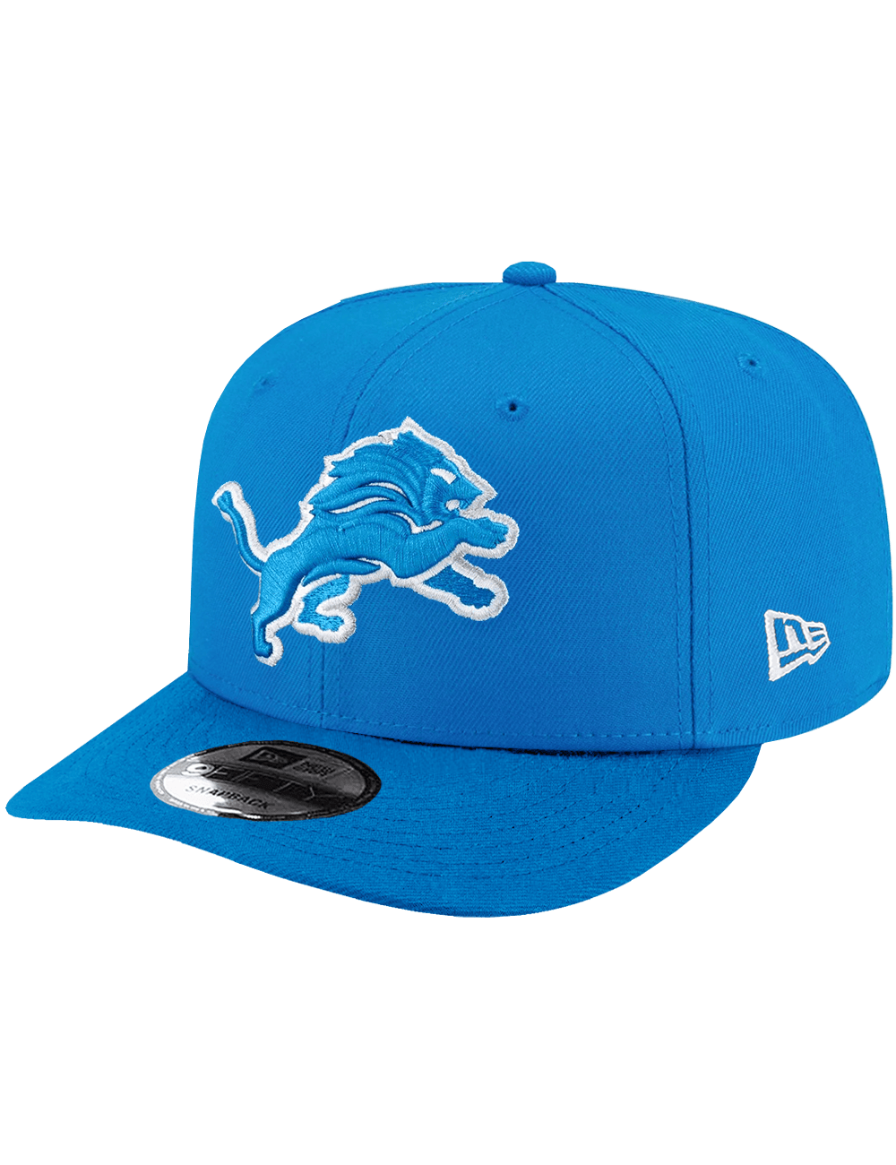 New Era Caps Detroit Lions New Era NFL Team Pre-Curved 9FIFTY Snapback Hat - Blue