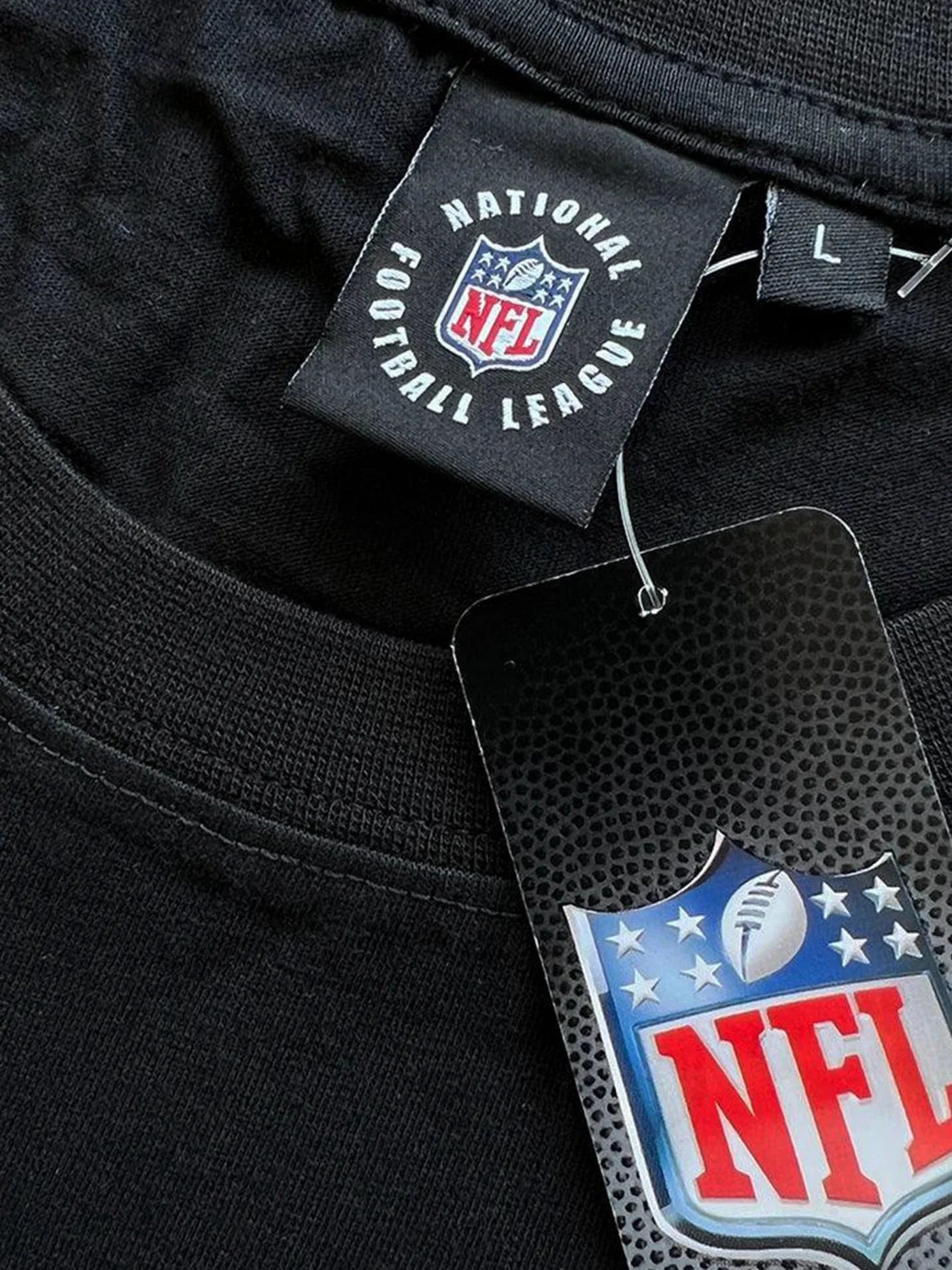 NFL Branded T-Shirts Detroit Lions NFL Steiner Chest Hit T-Shirt - Black
