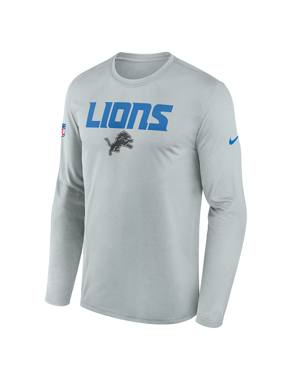 Nike T-Shirts Detroit Lions Nike NFL 26 Rivalries Dri-Fit Legend Long Sleeve T-Shirt