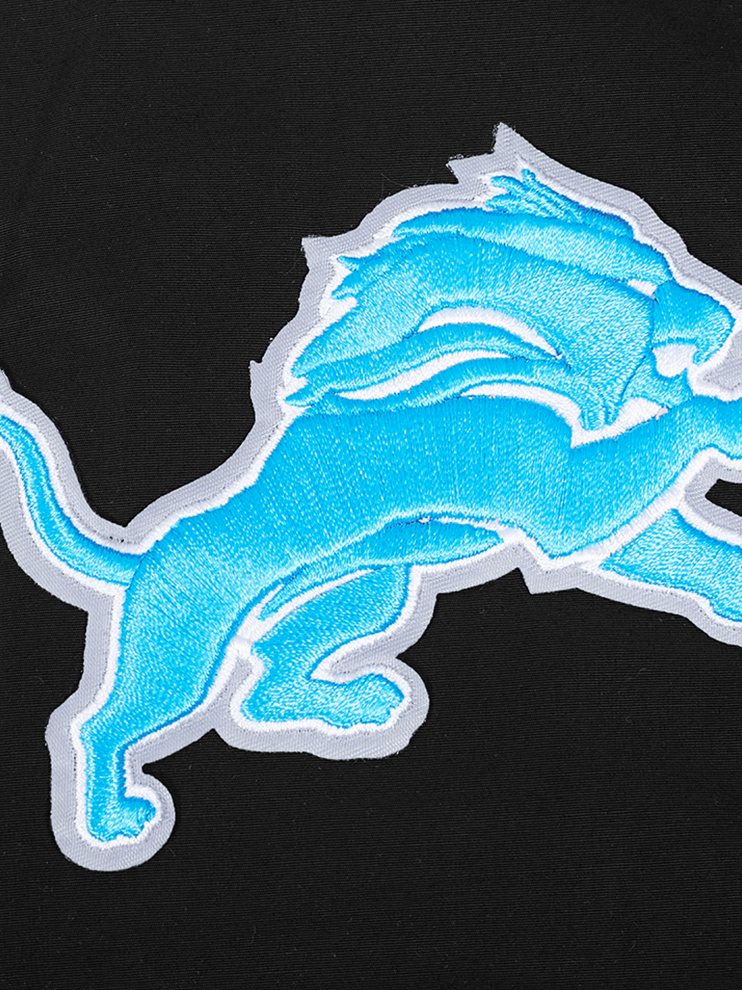 Pro Standard T-Shirts Detroit Lions Pro Standard NFL Icon Drop Shoulder T-Shirt - Black