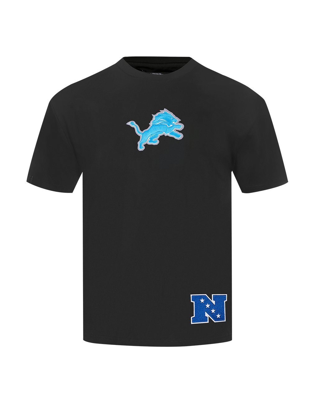 Pro Standard T-Shirts Detroit Lions Pro Standard NFL Wingspan Drop Shoulder T-Shirt - Black