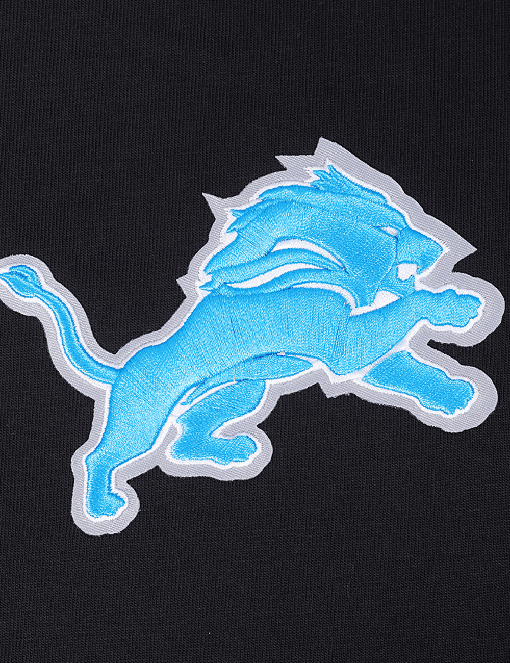 Pro Standard T-Shirts Detroit Lions Pro Standard NFL Wingspan Drop Shoulder T-Shirt - Black