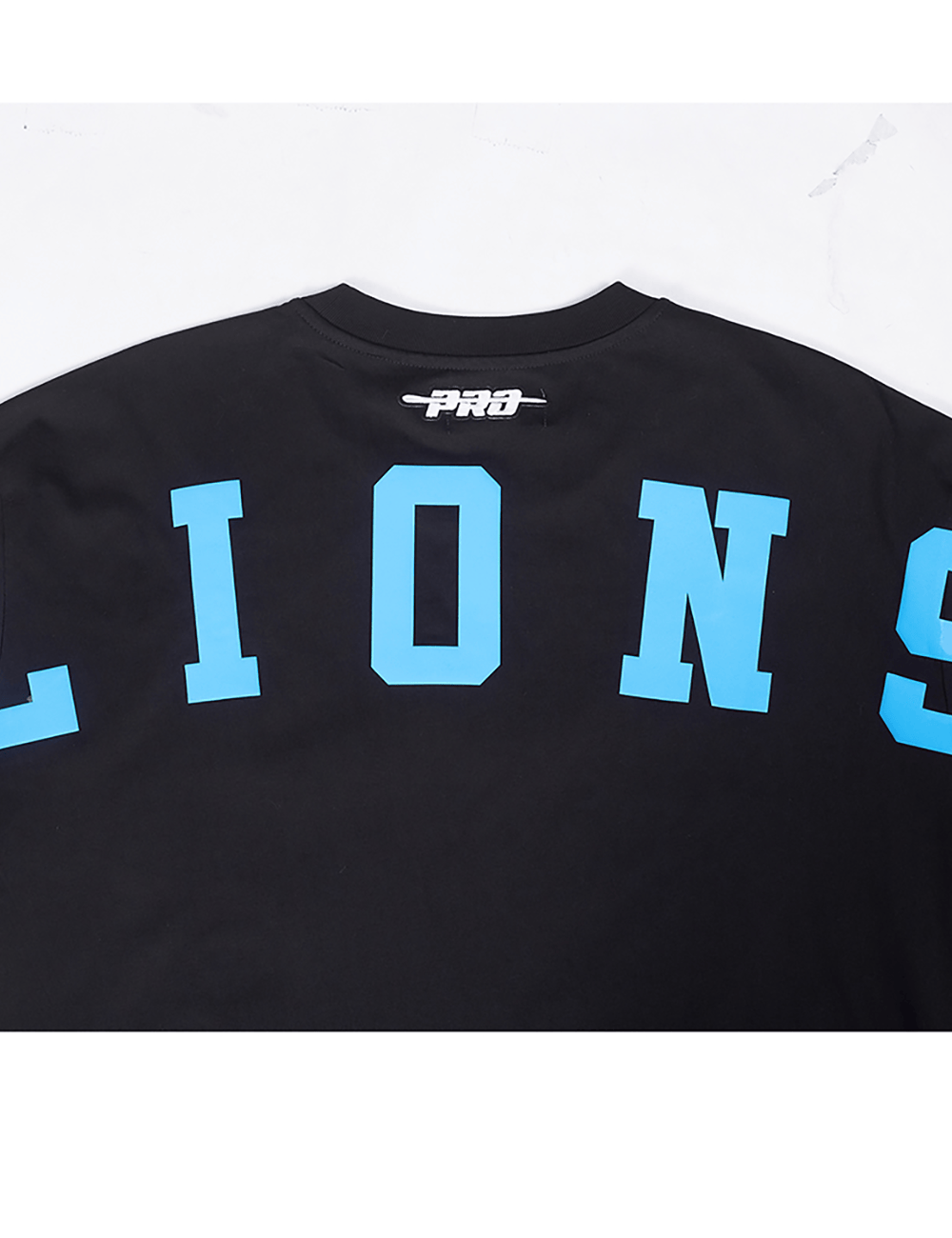 Pro Standard T-Shirts Detroit Lions Pro Standard NFL Wingspan Drop Shoulder T-Shirt - Black