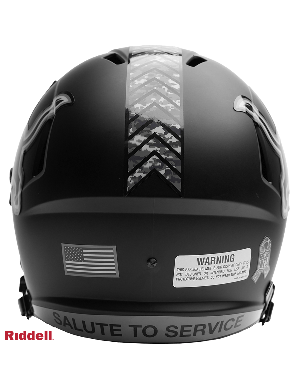 Riddell Helmets Detroit Lions Riddell NFL 26 Salute To Service Speed Replica Full Size Helmet