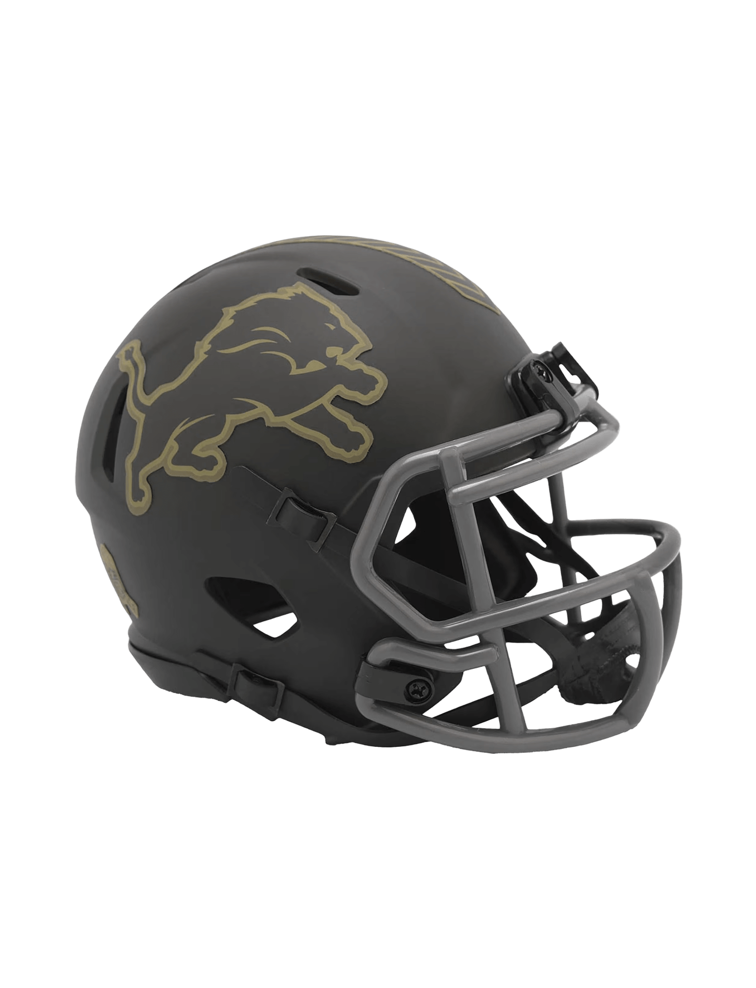Riddell Helmets Detroit Lions Riddell NFL Salute To Service 25 Speed Mini Size Helmet