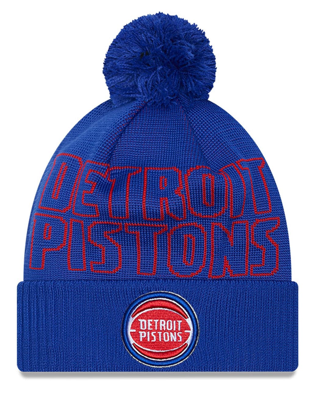 New Era Beanies Detroit Pistons New Era NBA 23 Draft Knit Beanie - Blue