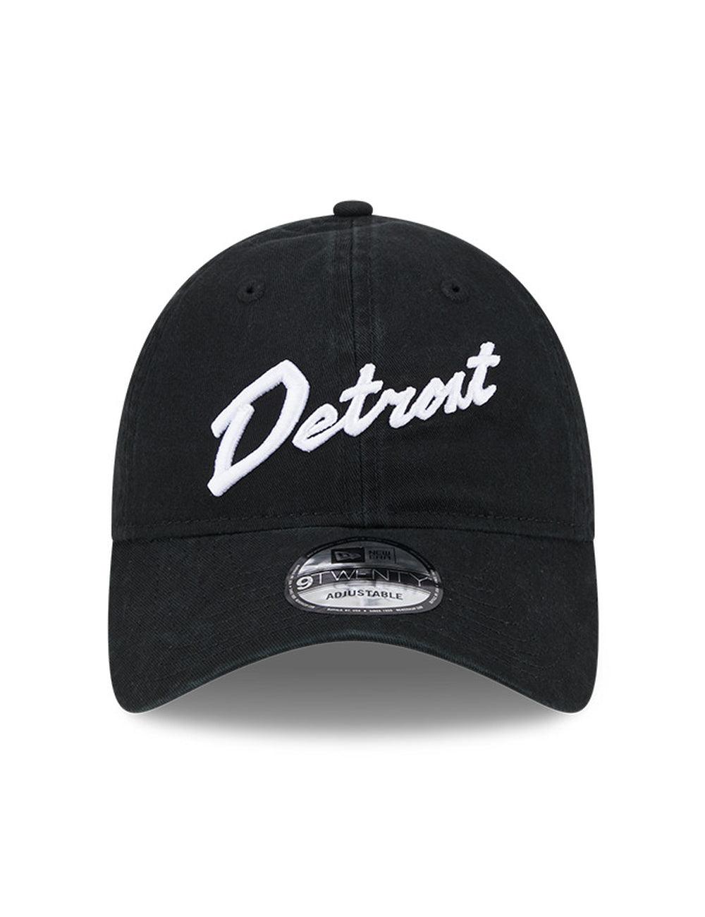 New Era Caps Detroit Pistons New Era NBA 24 City Edition 9TWENTY Strapback Hat