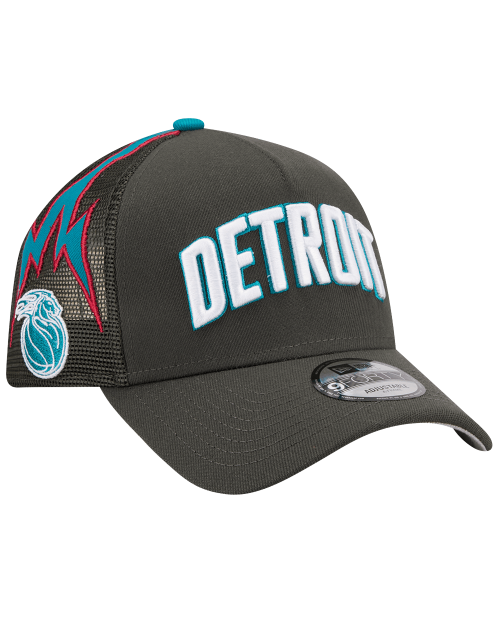 New Era Caps Detroit Pistons New Era NBA 25-26 City Edition 9FORTY A-Frame Snapback Hat