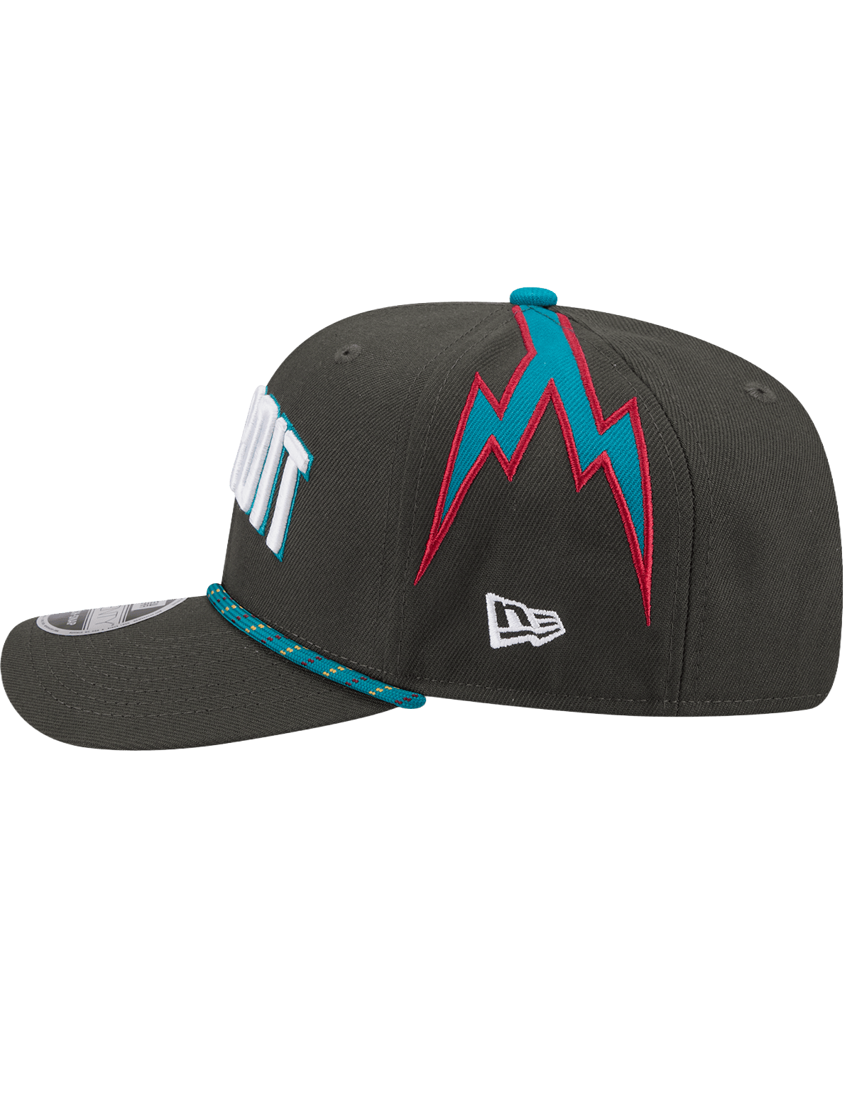 New Era Caps Detroit Pistons New Era NBA 25-26 City Edition 9SEVENTY Stretch Snapback Hat