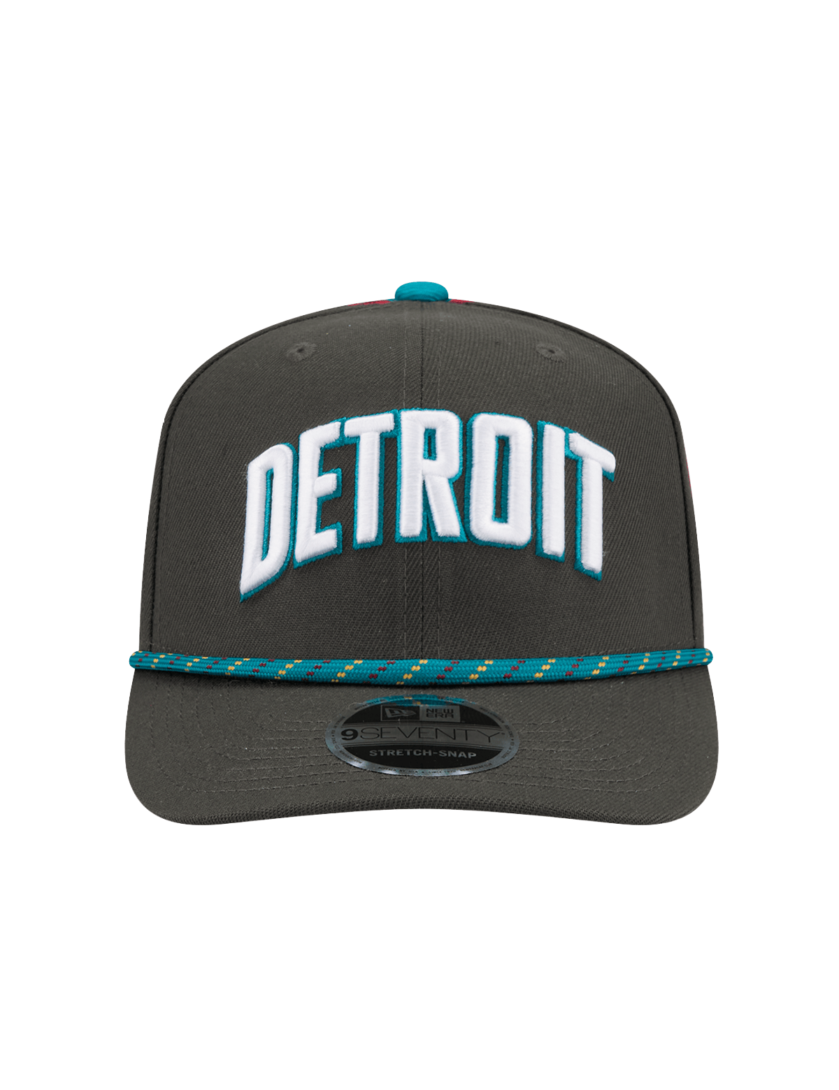 New Era Caps Detroit Pistons New Era NBA 25-26 City Edition 9SEVENTY Stretch Snapback Hat