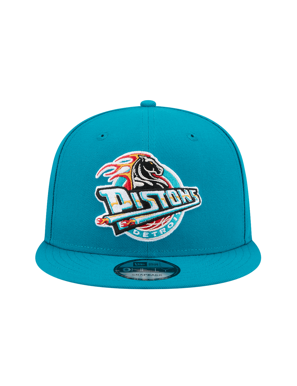 New Era Caps Detroit Pistons New Era NBA HWC 9FIFTY Snapback Hat - Turqoise